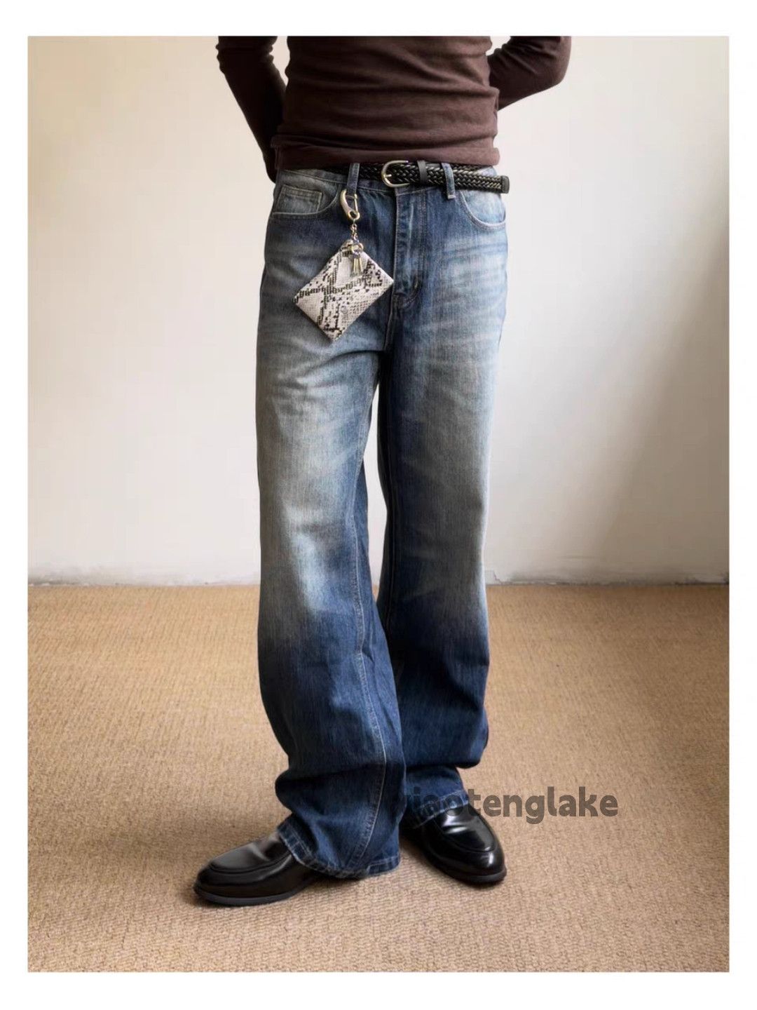 Jean zx washed faded cleanfit yuppie y2k flared jeans Size US 33 - 8 Thumbnail