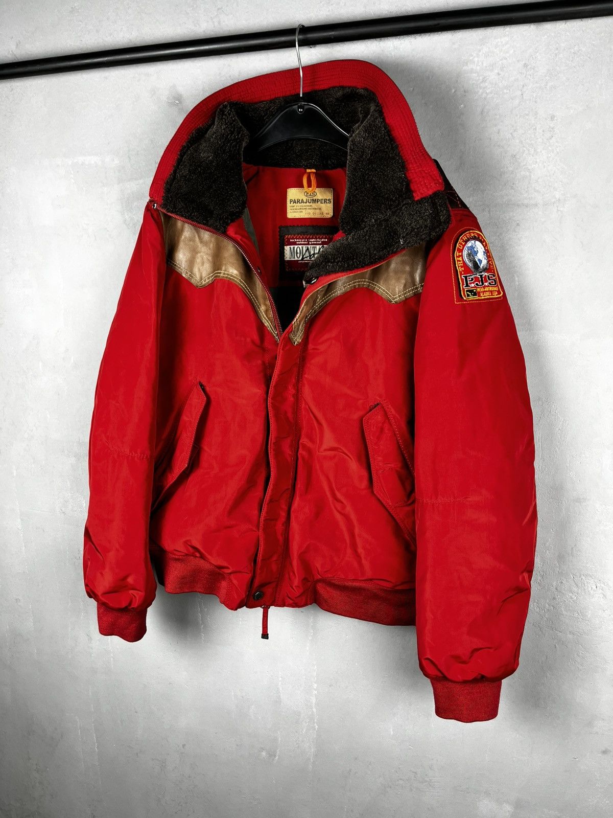 Parajumpers Parajumpers down leather jacket Size US L / EU 52-54 / 3 - 2 Thumbnail