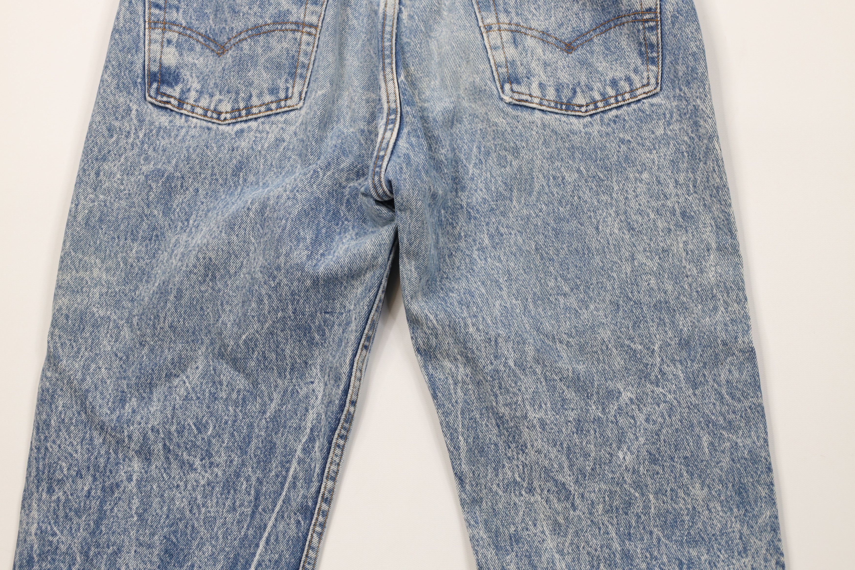 Levi's Vintage 80s Levis 501xx Button Fly Acid Wash Jeans USA Size US 30 / EU 46 - 14 Thumbnail