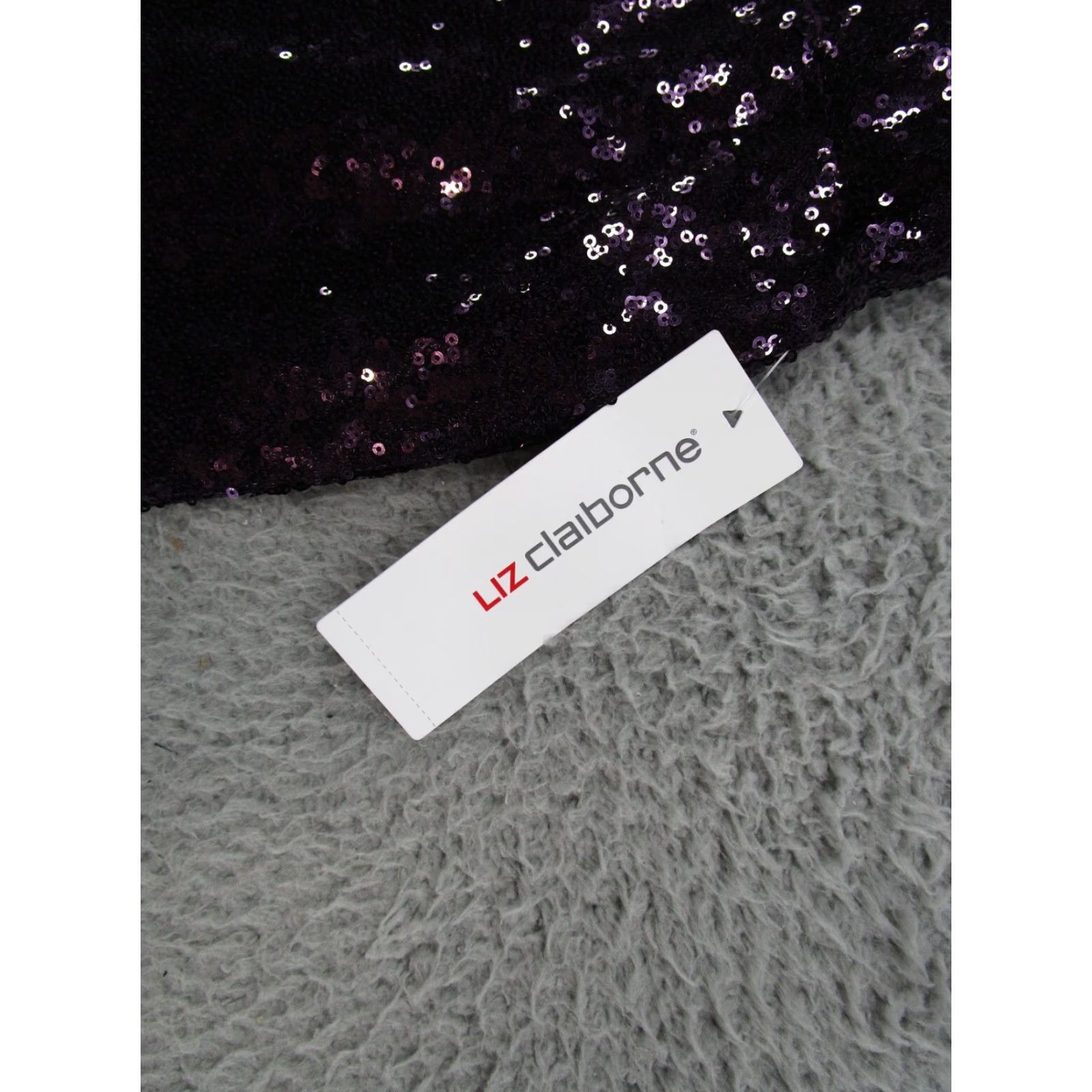 Liz Claiborne Liz Claiborne Purple Sequin Straight Pencil Skirt Women's 2X NEW Size 40" / US 18 - 2 Thumbnail