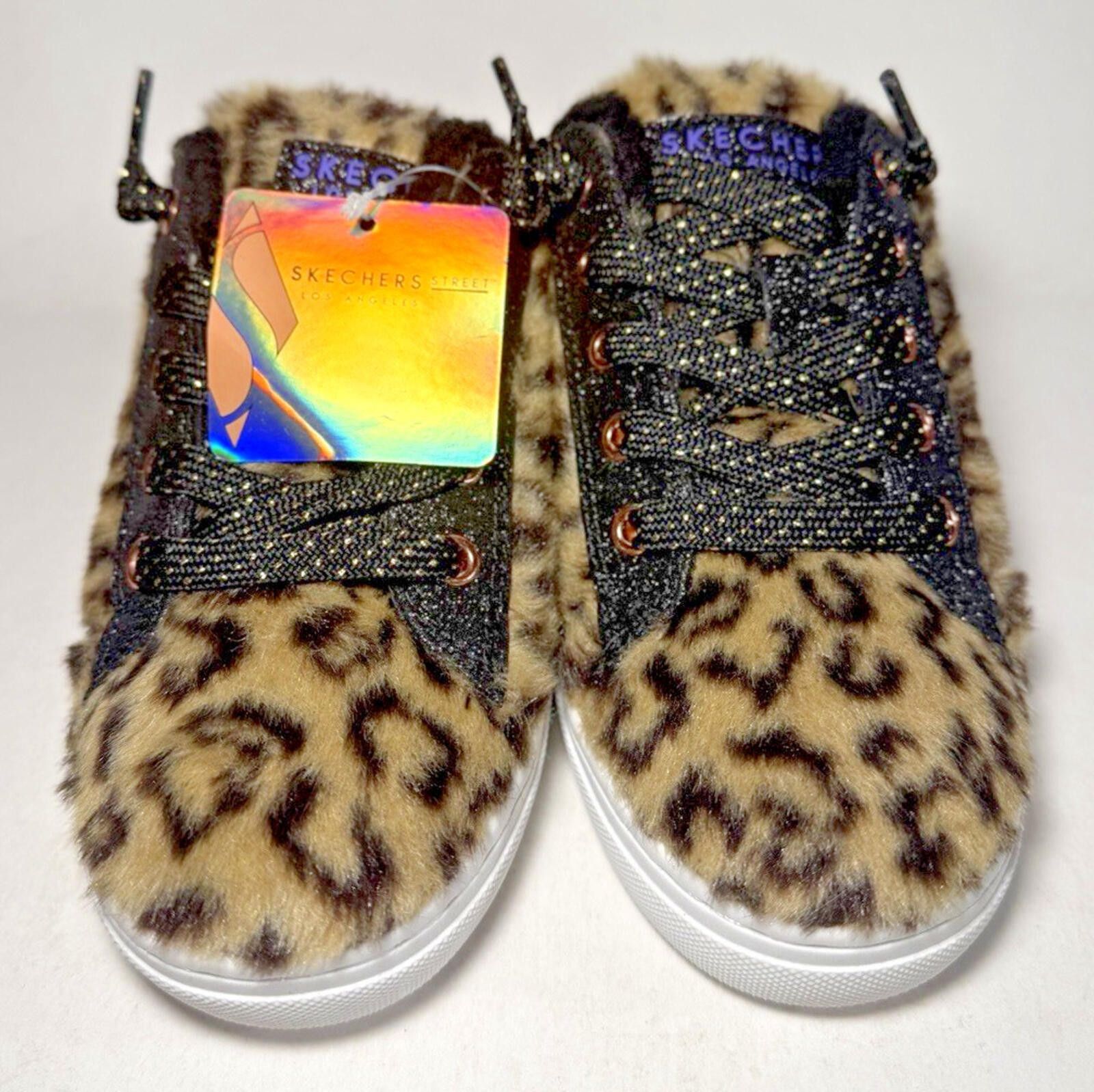 SKECHERS SKECHERS Street LA Goldie-Generation Cozy Sneaker Leopard Size US 4 / IT 34 - 2 Thumbnail