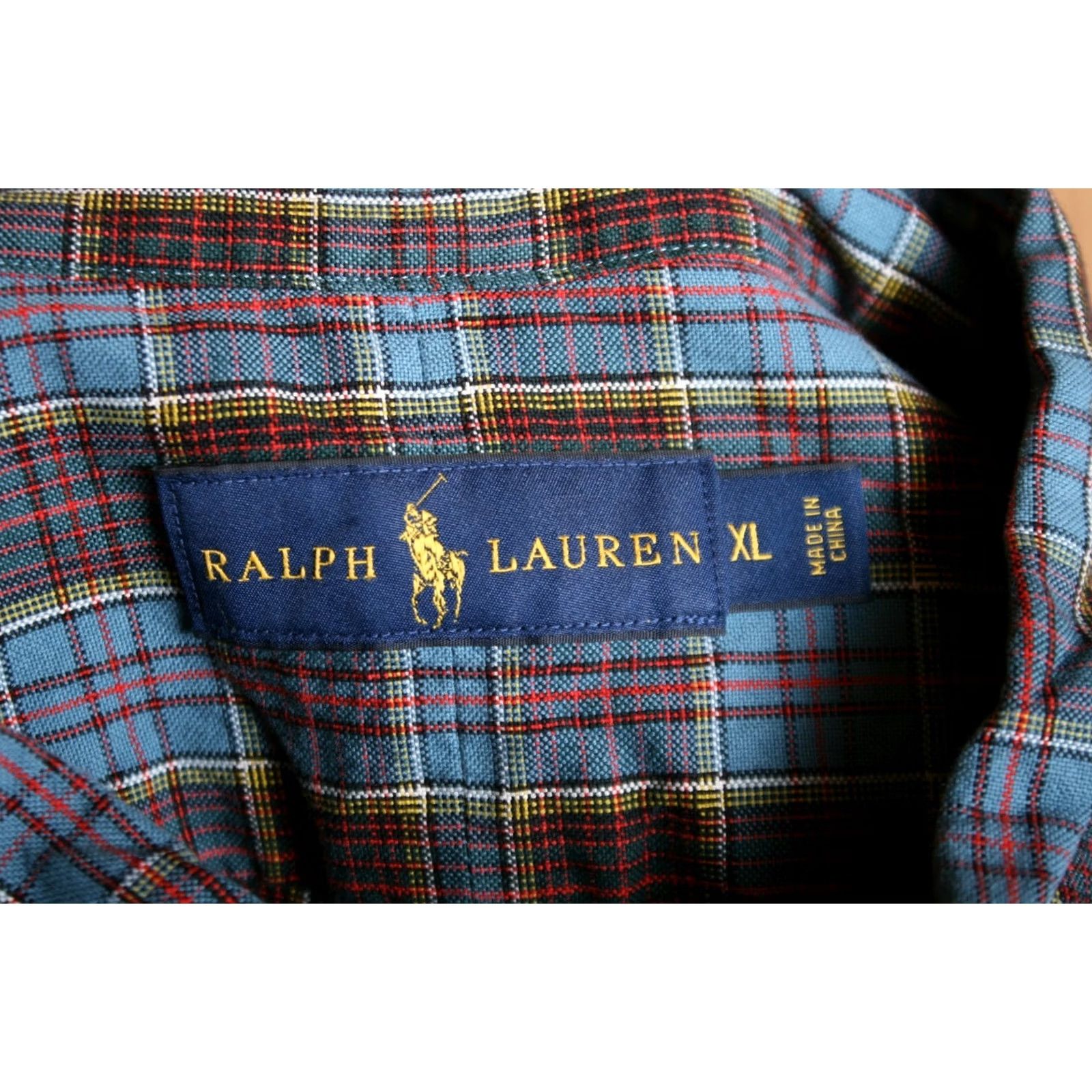 Ralph Lauren Ralph Lauren Button-Up Plaid Shirt XL Mens Long Sleeve Multicolor Cotton 100% Batched pattern? Size US XL / EU 56 / 4 - 5 Thumbnail