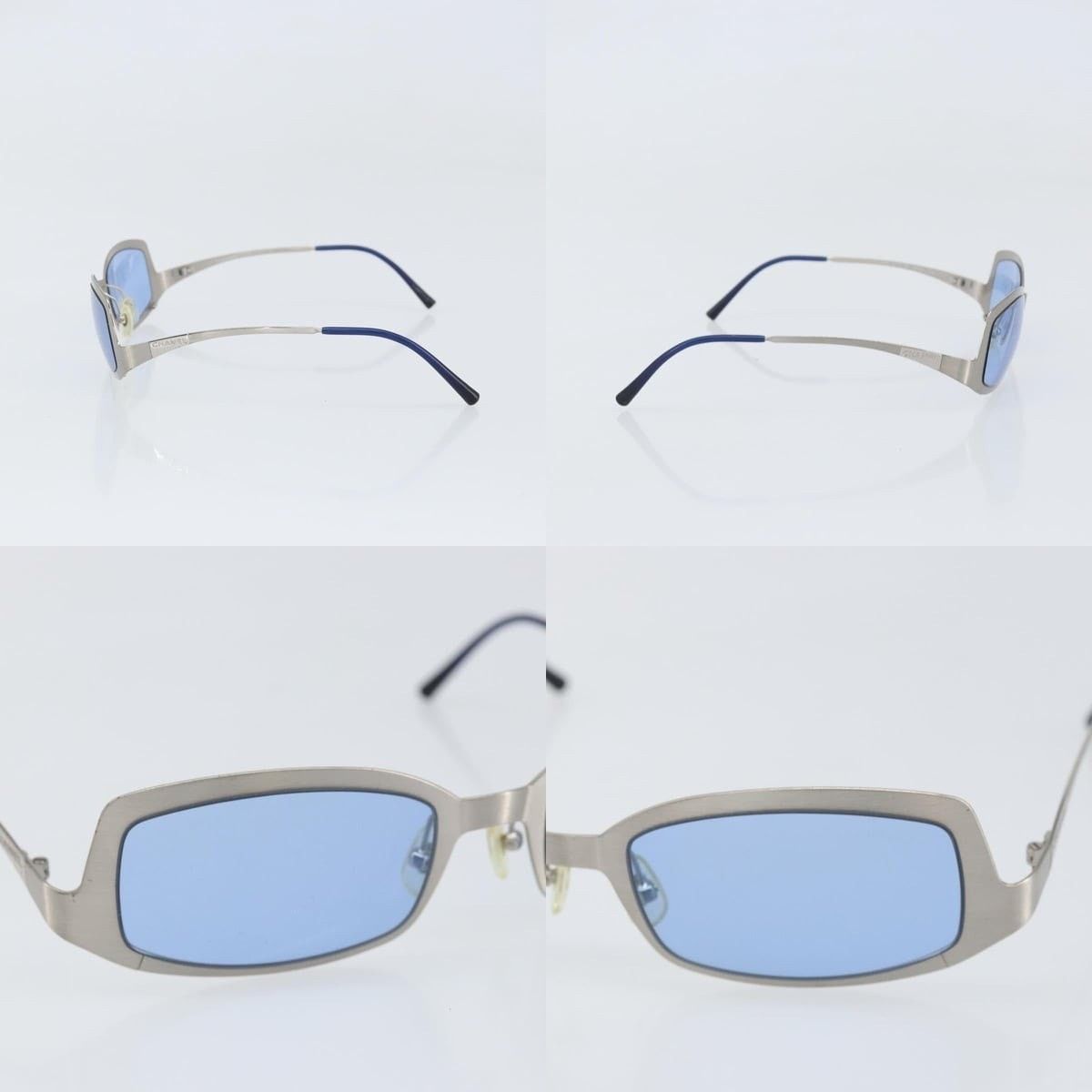 Chanel Chanel CC Metal Blue Sunglasses Size ONE SIZE - 3 Thumbnail