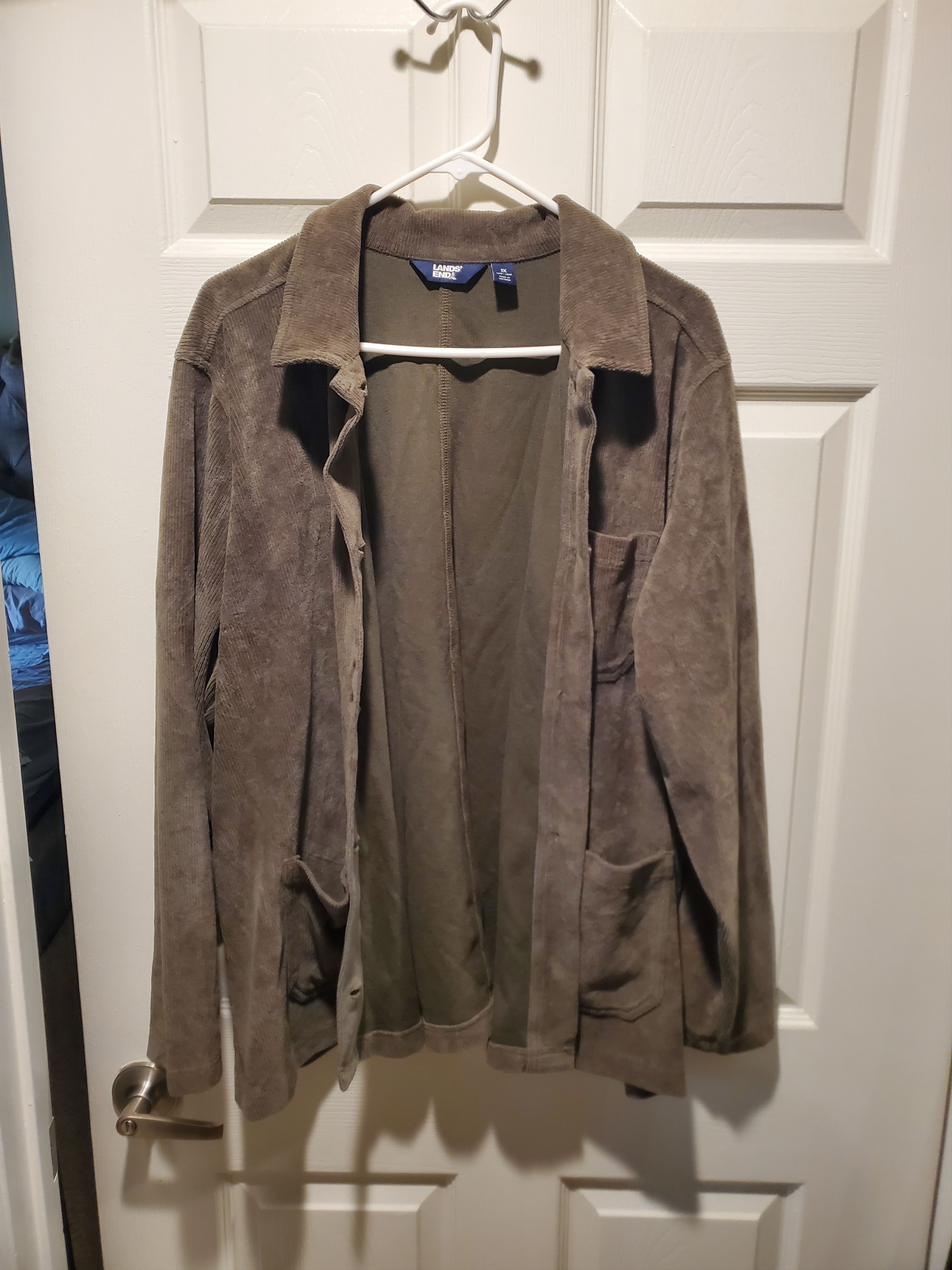 Lands' End Women's Lands End Shacket-size 1x (16w-18w) Size XXL / US 16-18 / IT 52-54 - 5 Thumbnail