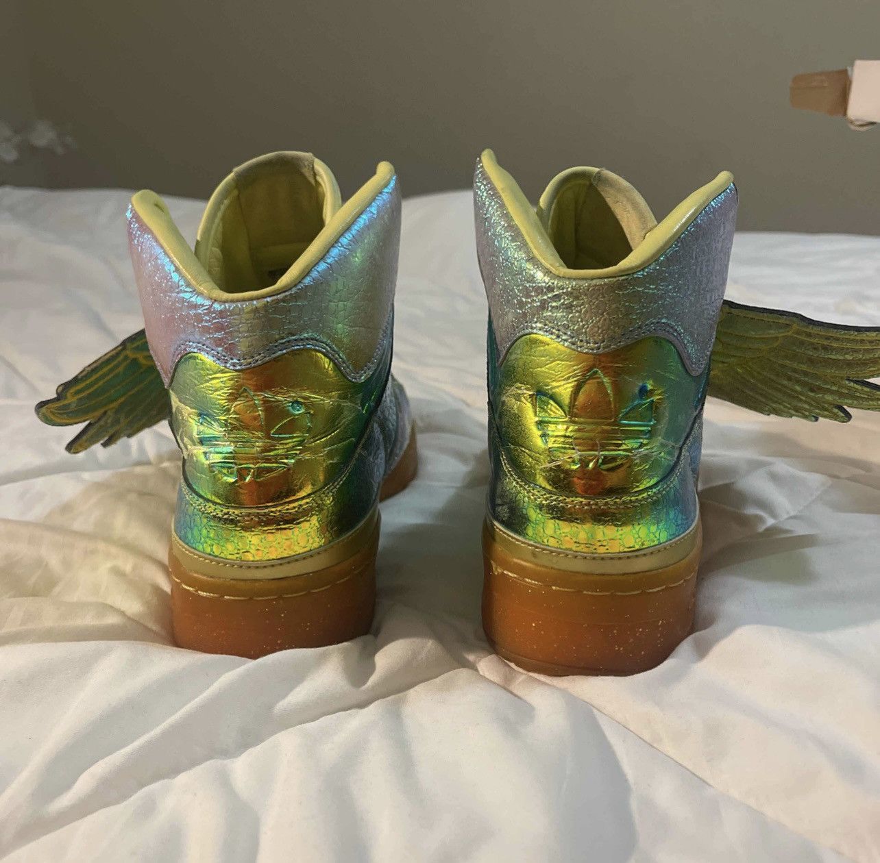 Adidas Adidas Jeremy Scott Foil Wings Size US 11 / EU 44 - 4 Thumbnail