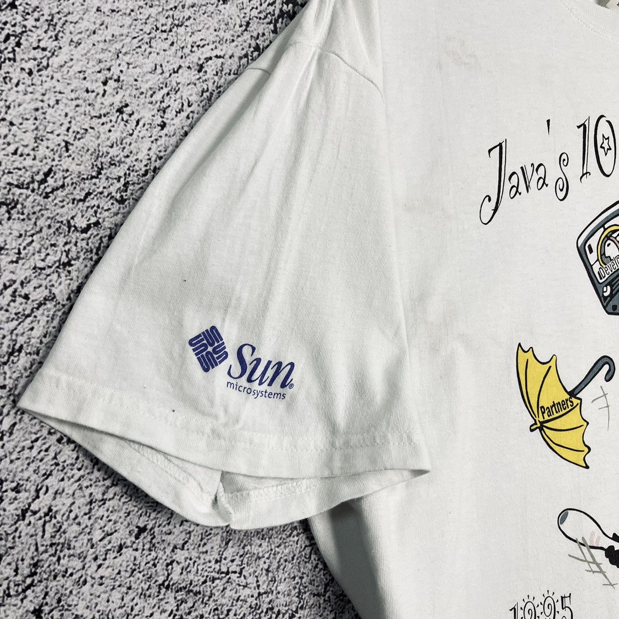 Hanes × Vintage 💧VINTAGE💧Java’s 10th Birthday 1995-2005 Celebration Tee Size US XL / EU 56 / 4 - 7 Thumbnail