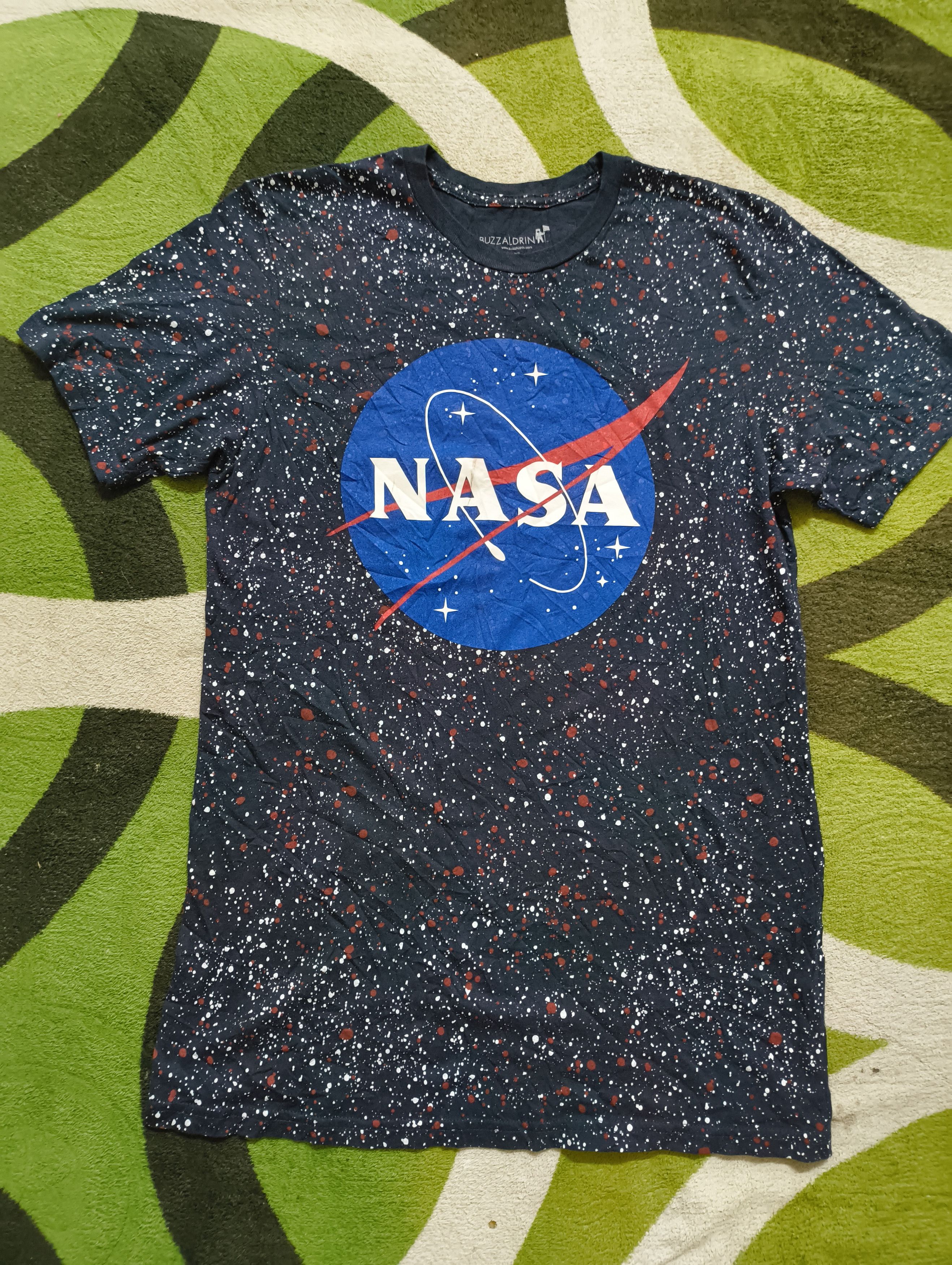 Band Tees × NASA NASA BUZZ ALDRIN ASTRONAUT TSHIRT Size US M / EU 48-50 / 2 - 12 Thumbnail