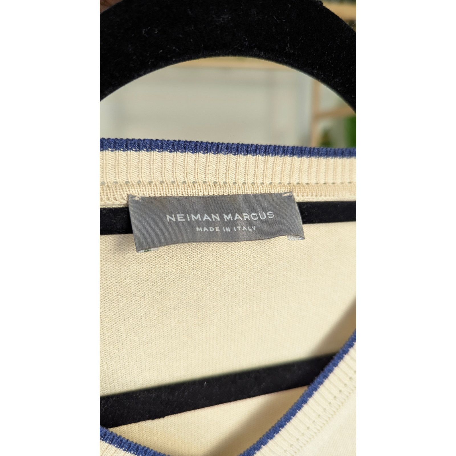 Neiman Marcus Neiman Marcus Men's Knit Sweater Size US M / EU 48-50 / 2 - 3 Thumbnail