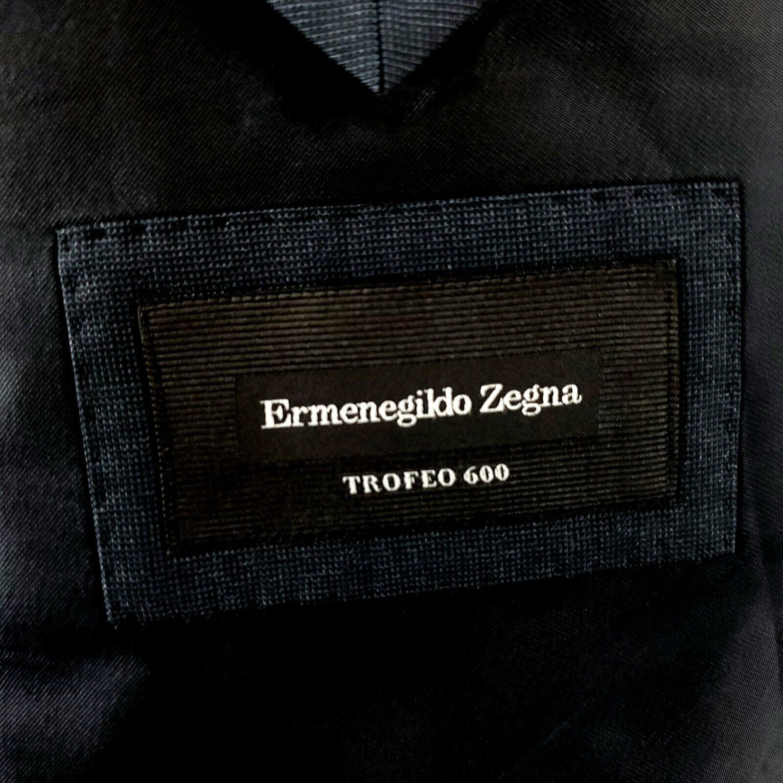 Ermenegildo Zegna Ermenegildo Zegna Trofeo 600 40R 2 Button Microcheck Gray Wo Size 40R - 8 Thumbnail