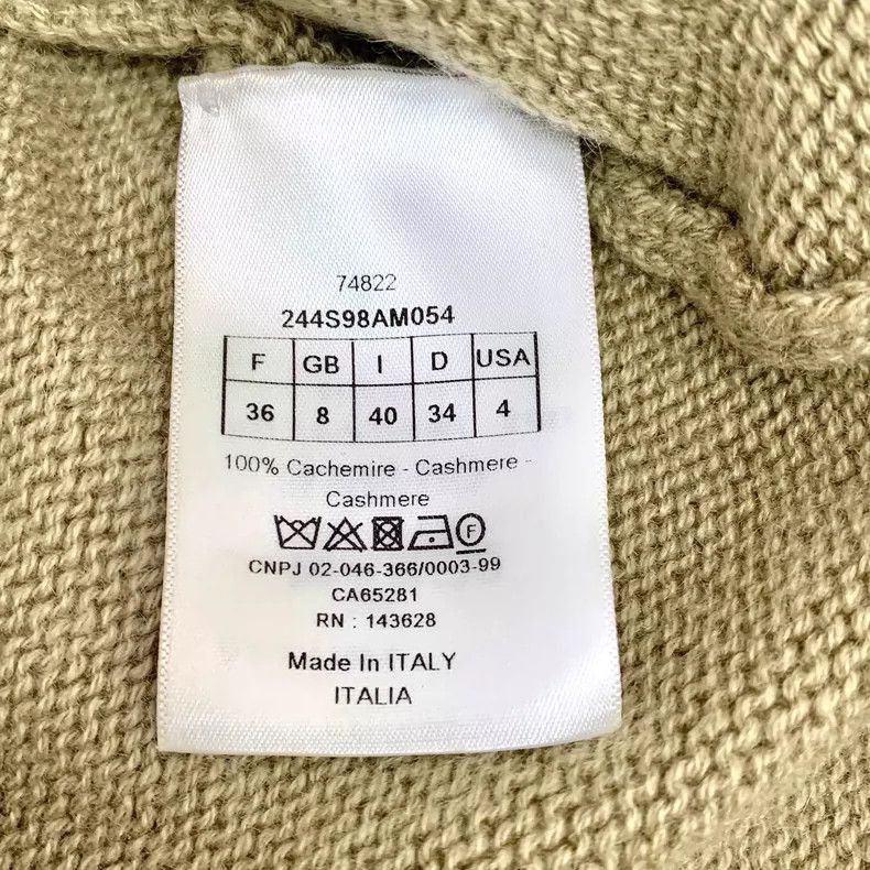 Dior Christian Dior Short Sleeve Knit Sweater-2505 Size XS / US 0-2 / IT 36-38 - 8 Thumbnail