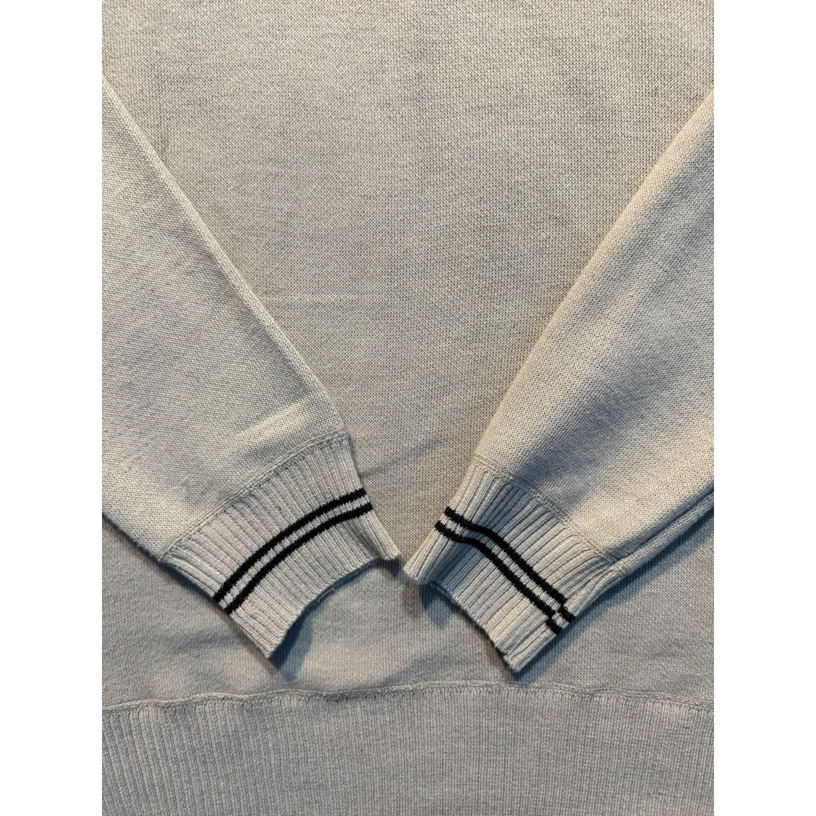 Ecko Unltd. Ecko Unltd Sweater XL Elbow Patch Quarter Zip Pullover Grey Size US XL / EU 56 / 4 - 9 Thumbnail