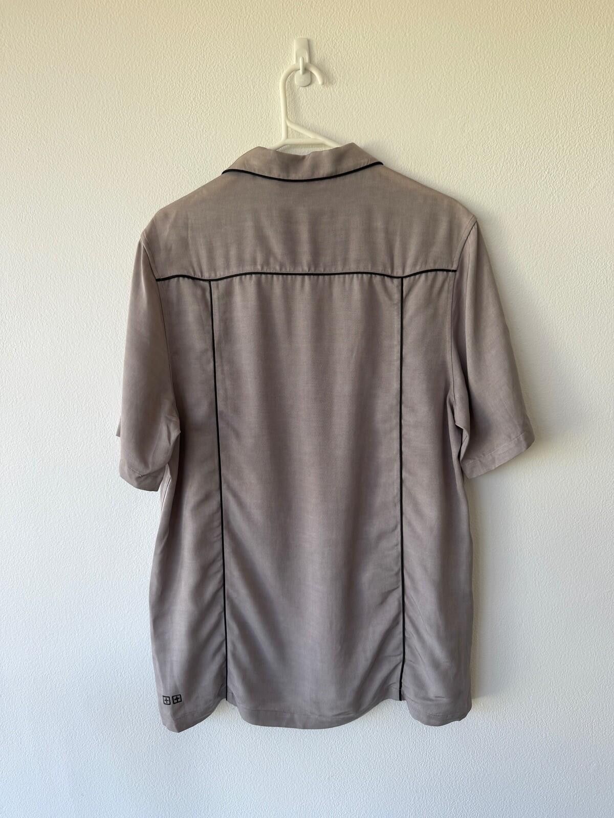 Ksubi new ksubi medium short sleeve resort shirt downtown purple Size US M / EU 48-50 / 2 - 4 Thumbnail