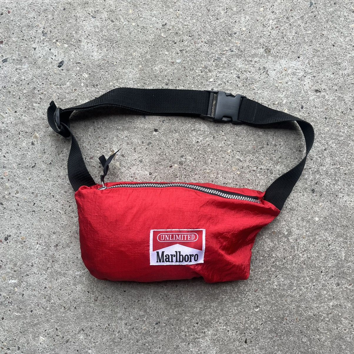 Marlboro Vintage 90s Marlboro Jacket Nylon Bomber Racing Team USA Size US L / EU 52-54 / 3 - 2 Thumbnail