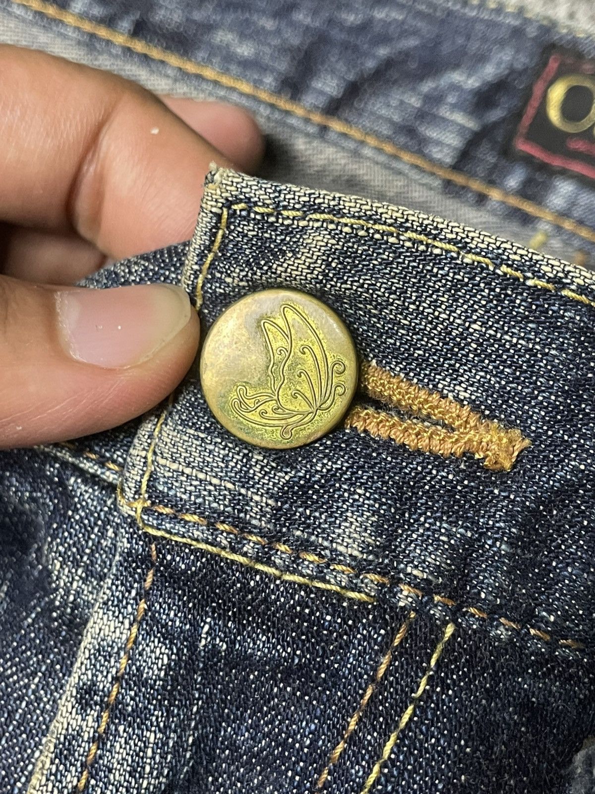 Japanese Brand × Vintage OBEDI Japanese Brand Straight Cut Jeans (112) Size US 32 / EU 48 - 10 Thumbnail