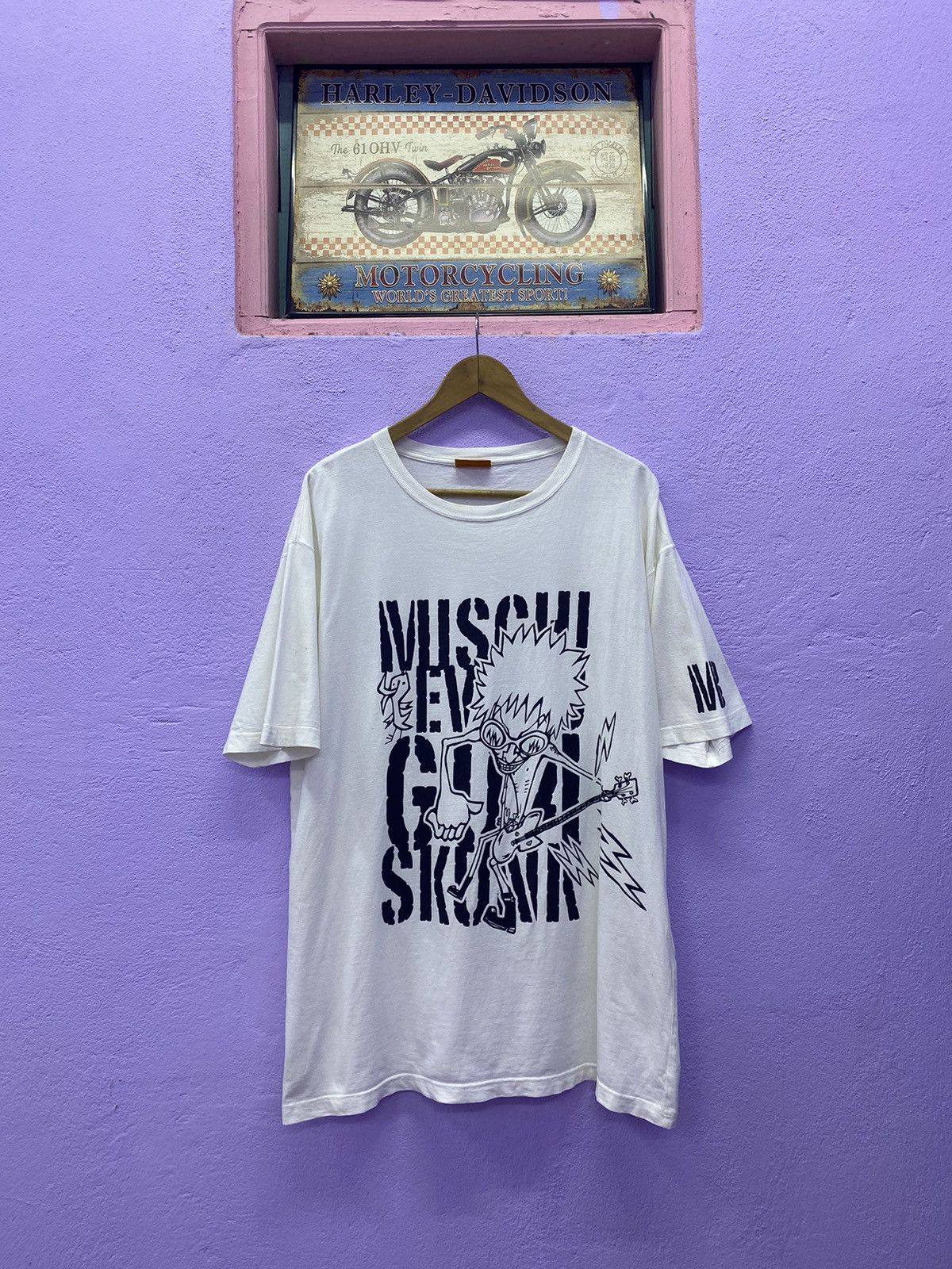 Vintage Mischievous Skunk Rockk Music Tshirt 3XL