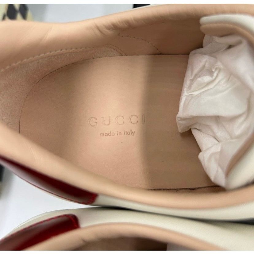 Gucci Women's Gucci ace leather sneakers size 39.5 made in Italy Size US 9.5 / IT 39.5 - 8 Thumbnail