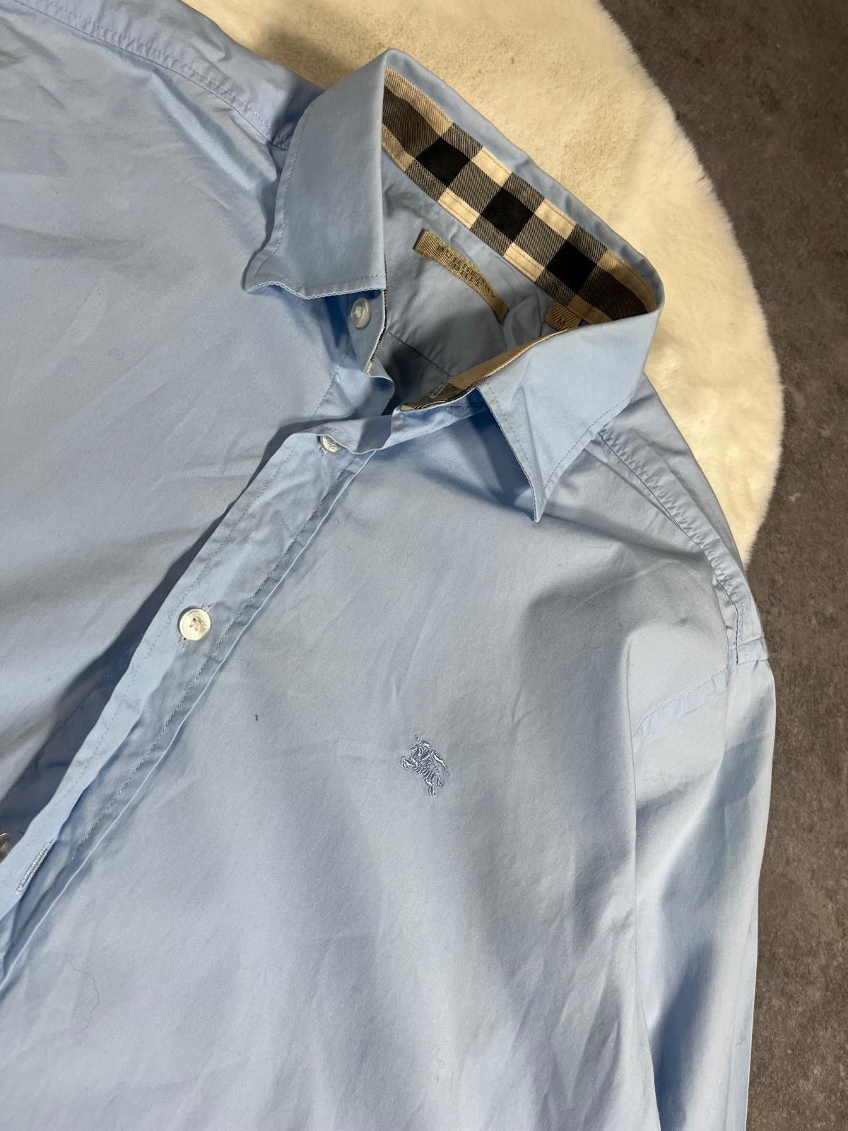 Burberry Burberry Blue Nova Check Shirt Luxury Brand Size US M / EU 48-50 / 2 - 3 Thumbnail
