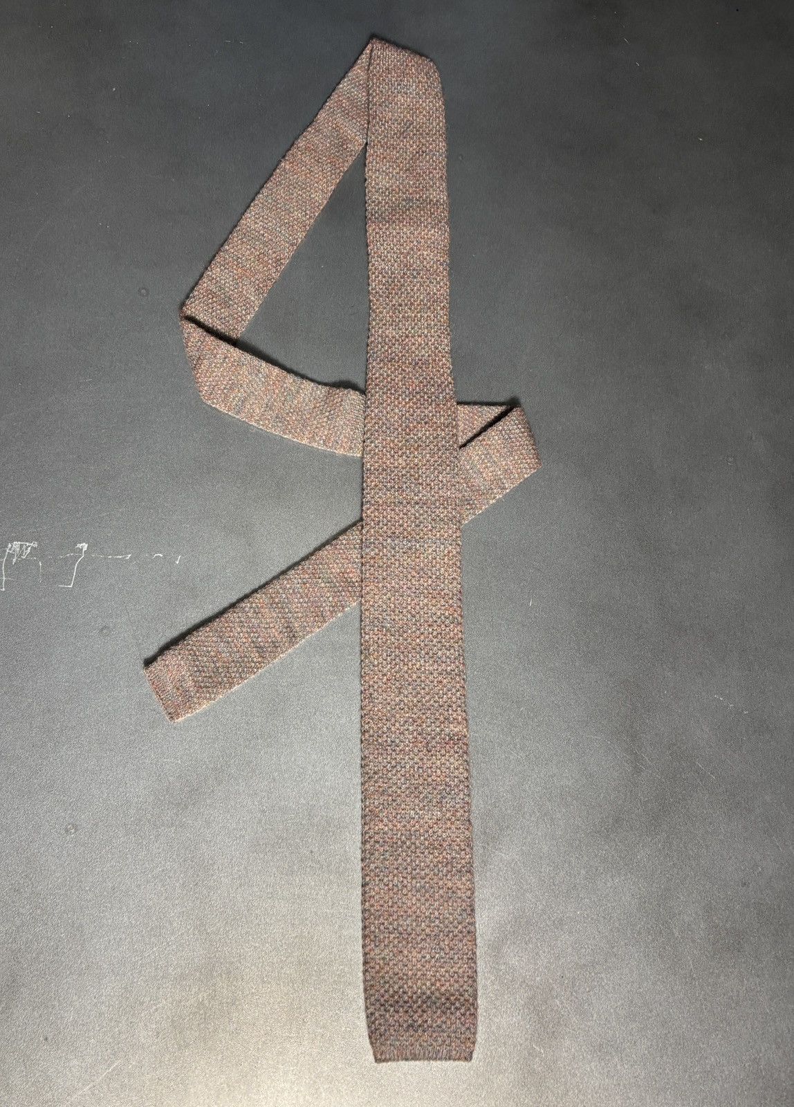 MacGregor Vintage Macgregor Wool Necktie Straight Bar Flat Knit Tie Size ONE SIZE - 3 Thumbnail