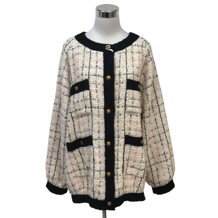 Gucci Gucci Tweed Feline Button Jacket Size 46 Size L / US 10 / IT 46 - 1 Thumbnail