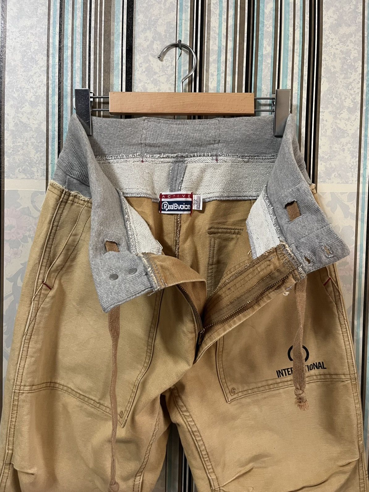 Japanese Brand 1990s RealBVoice international baker pants #I Size US 32 / EU 48 - 6 Thumbnail