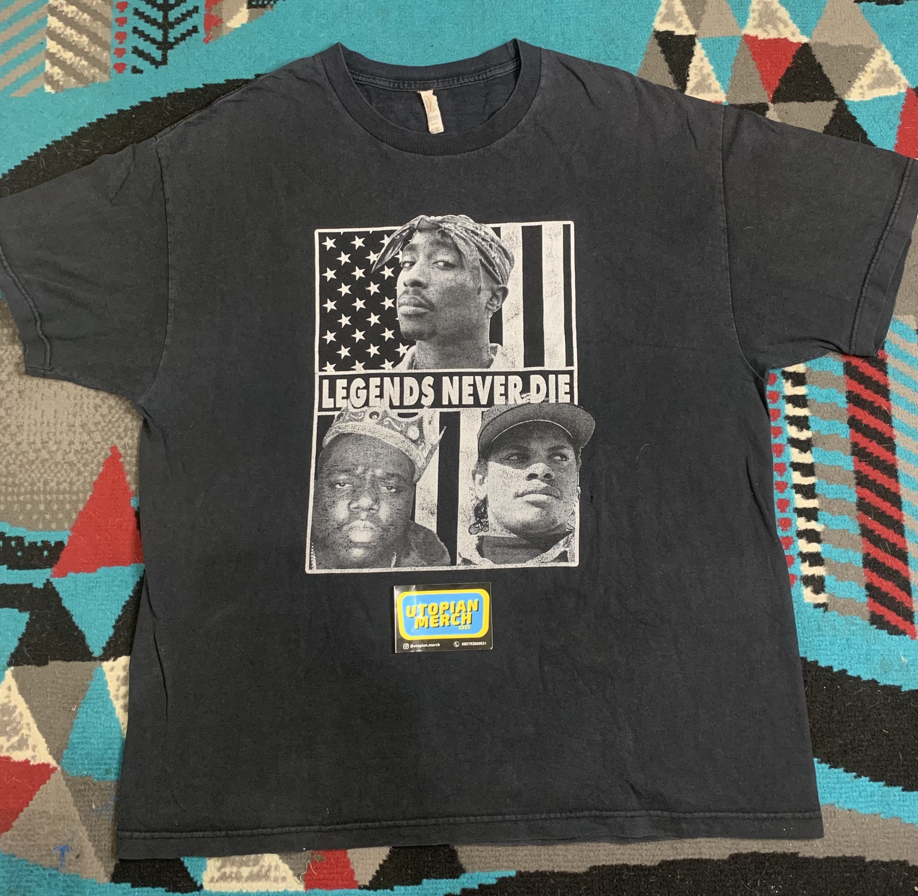 Alstyle Tupac, Biggie, Eazy E Legends Size US XL / EU 56 / 4 - 1 Thumbnail