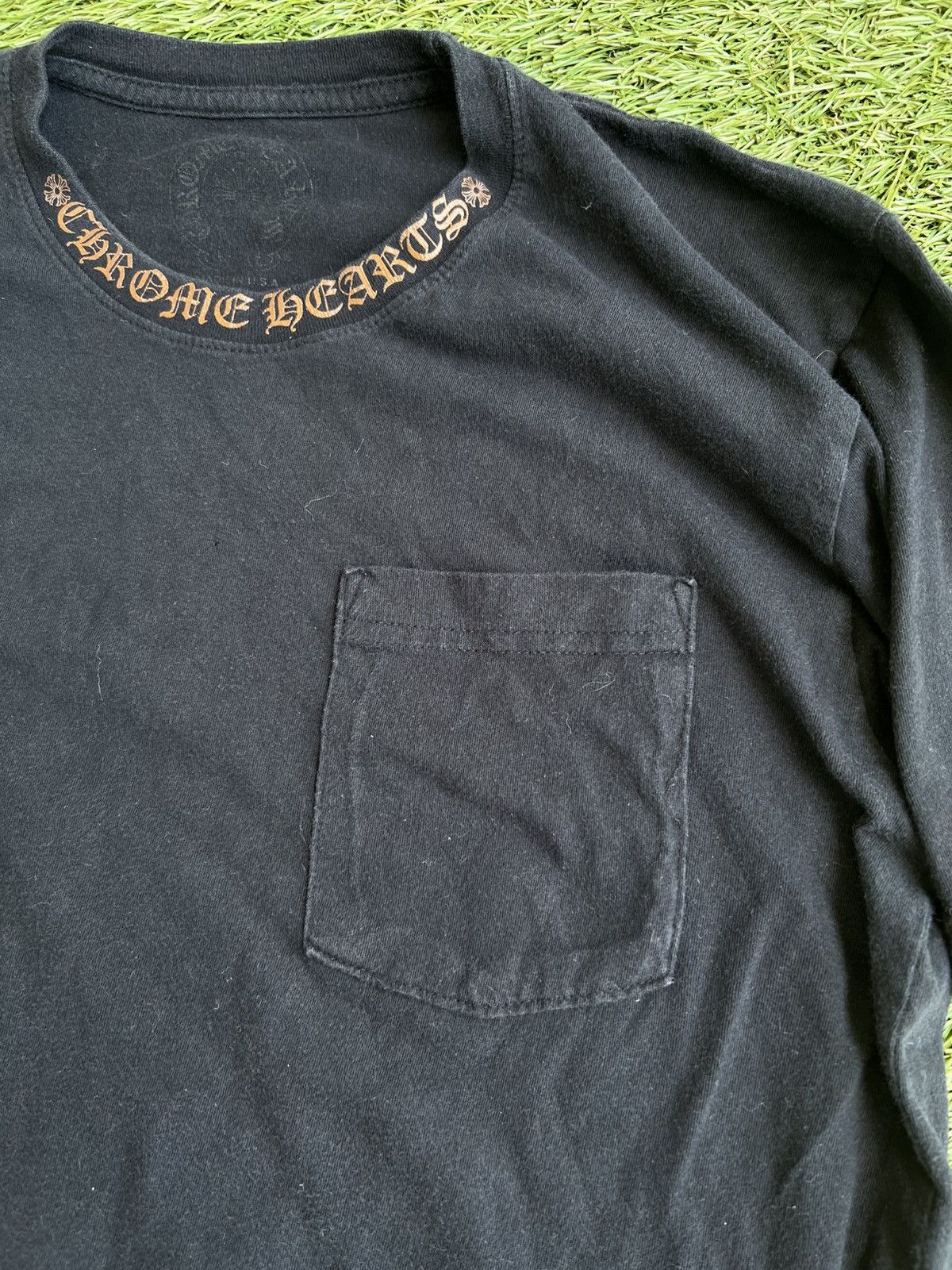 Chrome Hearts Chrome Hearts Neck Logo Tee Size US M / EU 48-50 / 2 - 4 Thumbnail