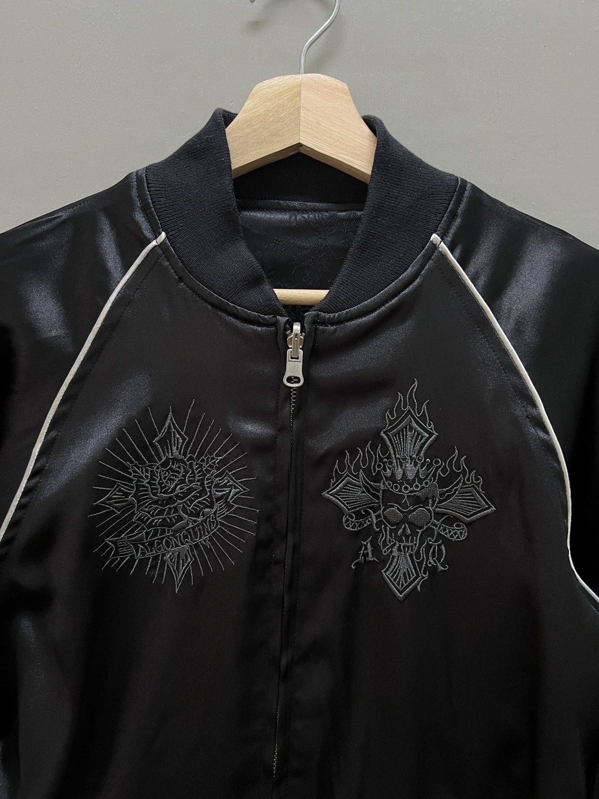 Japanese Brand 2000’s Algonquins Gothic Jacquard Reversible Jacket Size US S / EU 44-46 / 1 - 6 Thumbnail