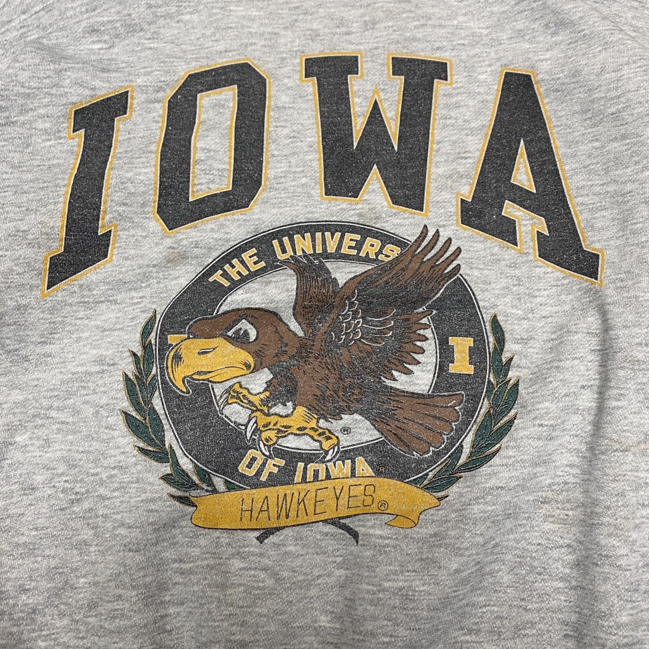 Other Vintage university of IOWA Hawkeyes graphic grey sweatshirt Size US M / EU 48-50 / 2 - 2 Thumbnail