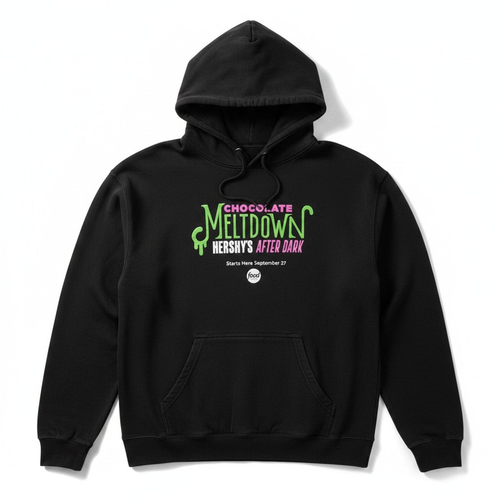 Independent Trading Co. Hershey's Chocolate Meltdown Men's XL Food Network Hoodie Size US XL / EU 56 / 4 - 1 Thumbnail