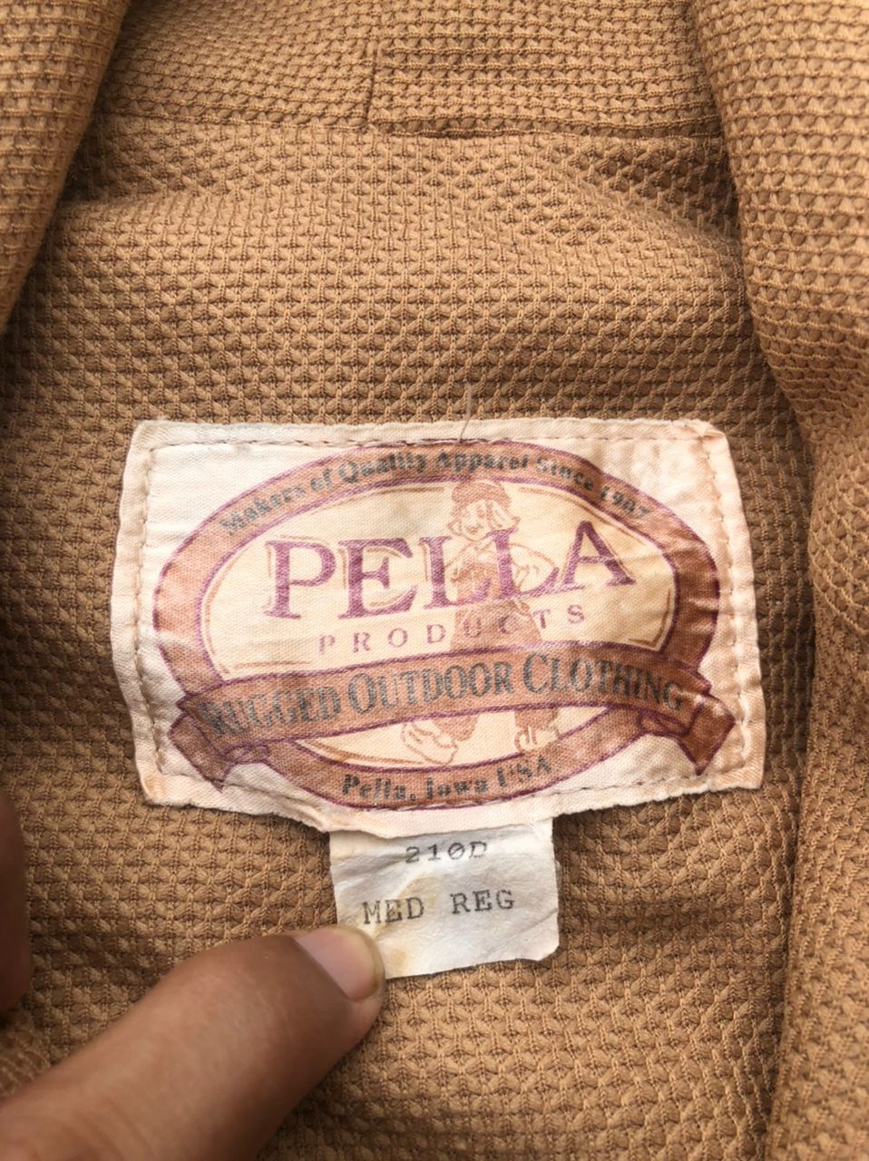 Vintage Vintage Pella Products Duck Canvas Jacket Carhartt Style Size US M / EU 48-50 / 2 - 3 Thumbnail