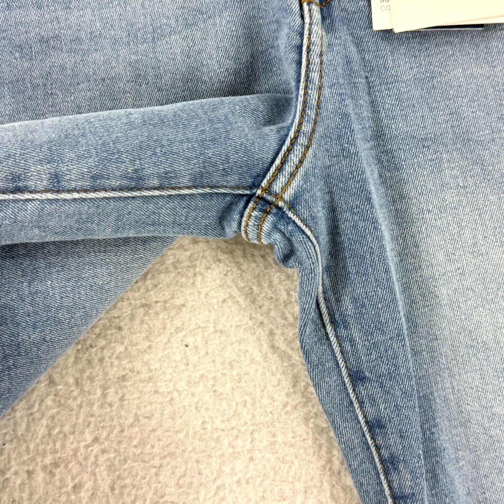 Vintage Lovers + Friends Mason Jeans Womens 26 Blue Denim High Rise Stretch Skinny Jeans Regular Rise Bohemian City College Size 28" / US 6 / IT 42 - 6 Thumbnail