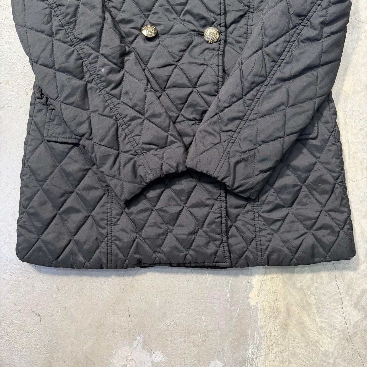 MCM Vintage MCM Légère Diamond Quilted Double Breasted Jacket Size L / US 10 / IT 46 - 4 Thumbnail