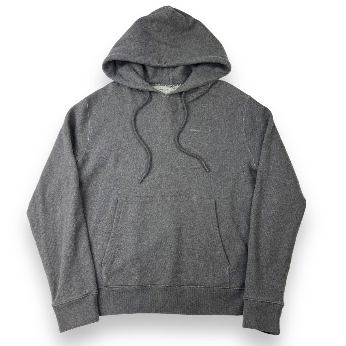 Off-White Off-White Cutout Arrows Grey Hoodie Size US XXL / EU 58 / 5 - 2 Thumbnail
