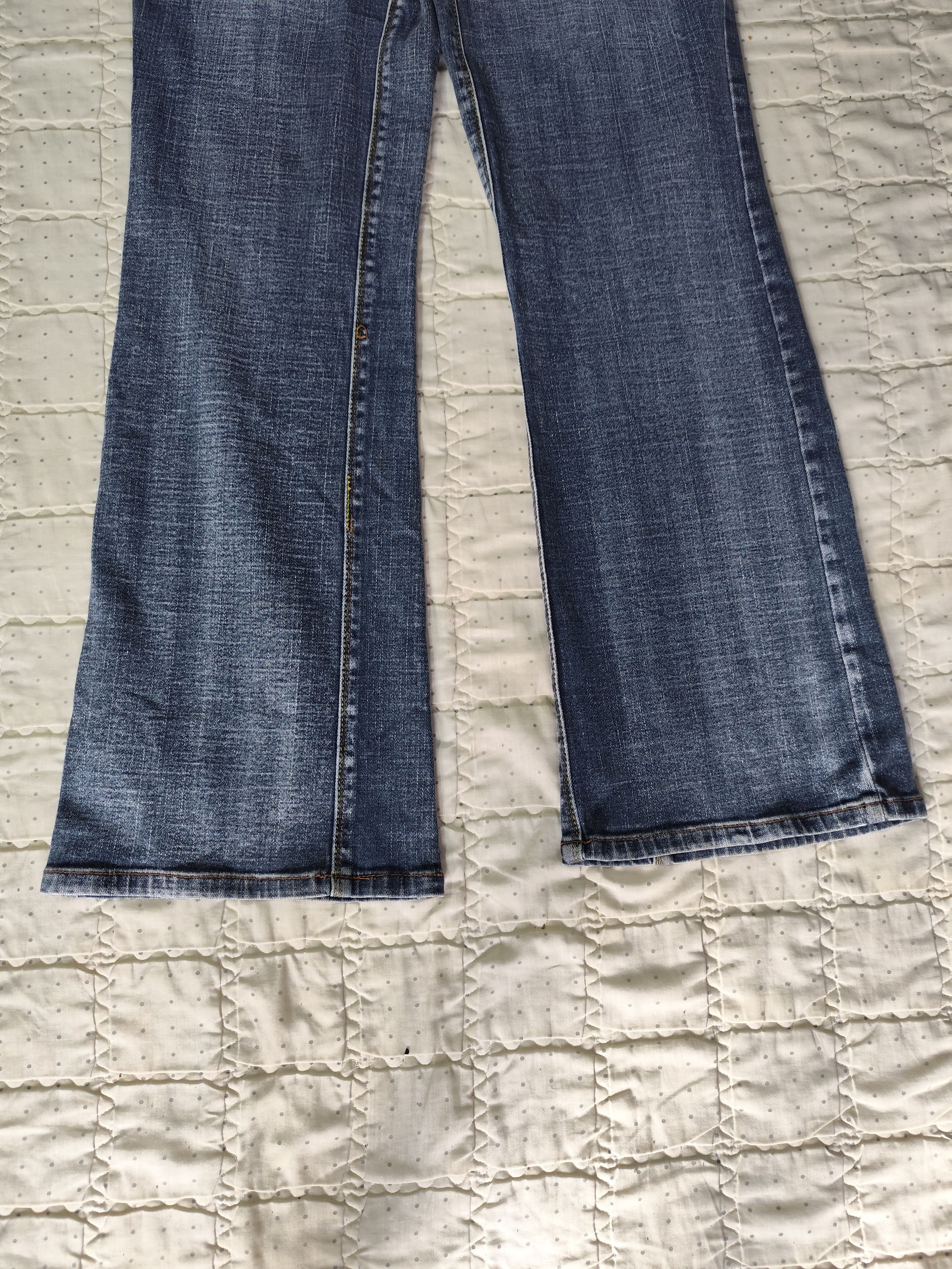 Beauty Beast × If Six Was Nine × Japanese Brand Vintage Japanese Brand Flare Denim J020 Size 34" / US 12 / IT 48 - 9 Thumbnail