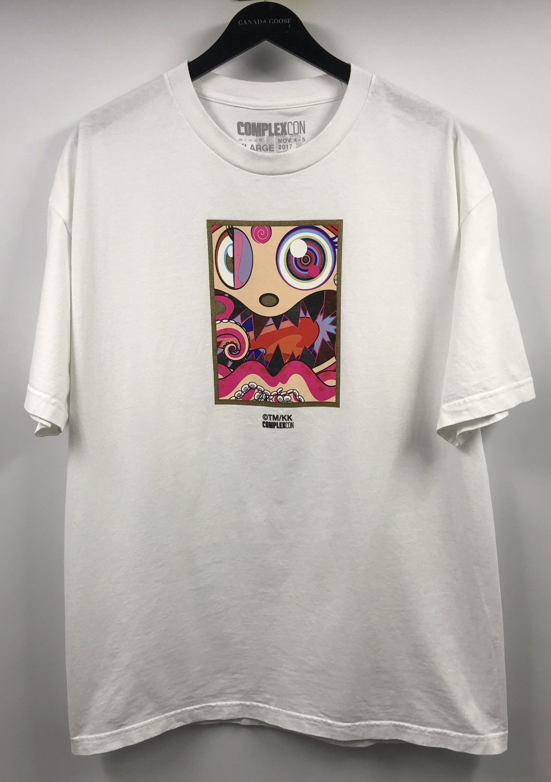 トップス ComplexCon BOSTON FLOWER T-shirt Complex × Takashi Murakami Complexcon x Murakami x MFA