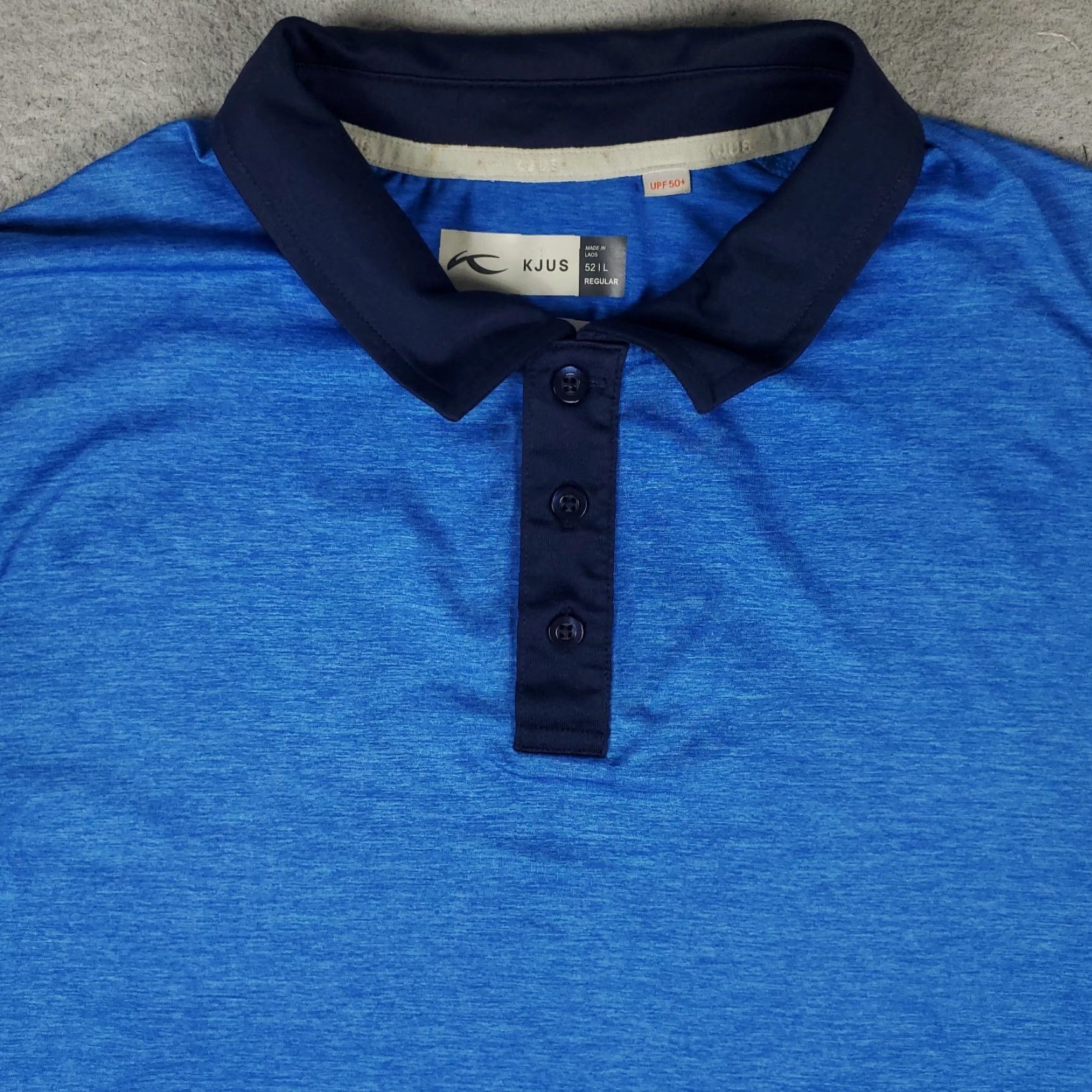 KJUS KJUS Polo Shirt Mens Large 52 Blue Polo Shirt Mens L Blue Golf Casual Short Sleeve Vintage: No Size US L / EU 52-54 / 3 - 2 Thumbnail