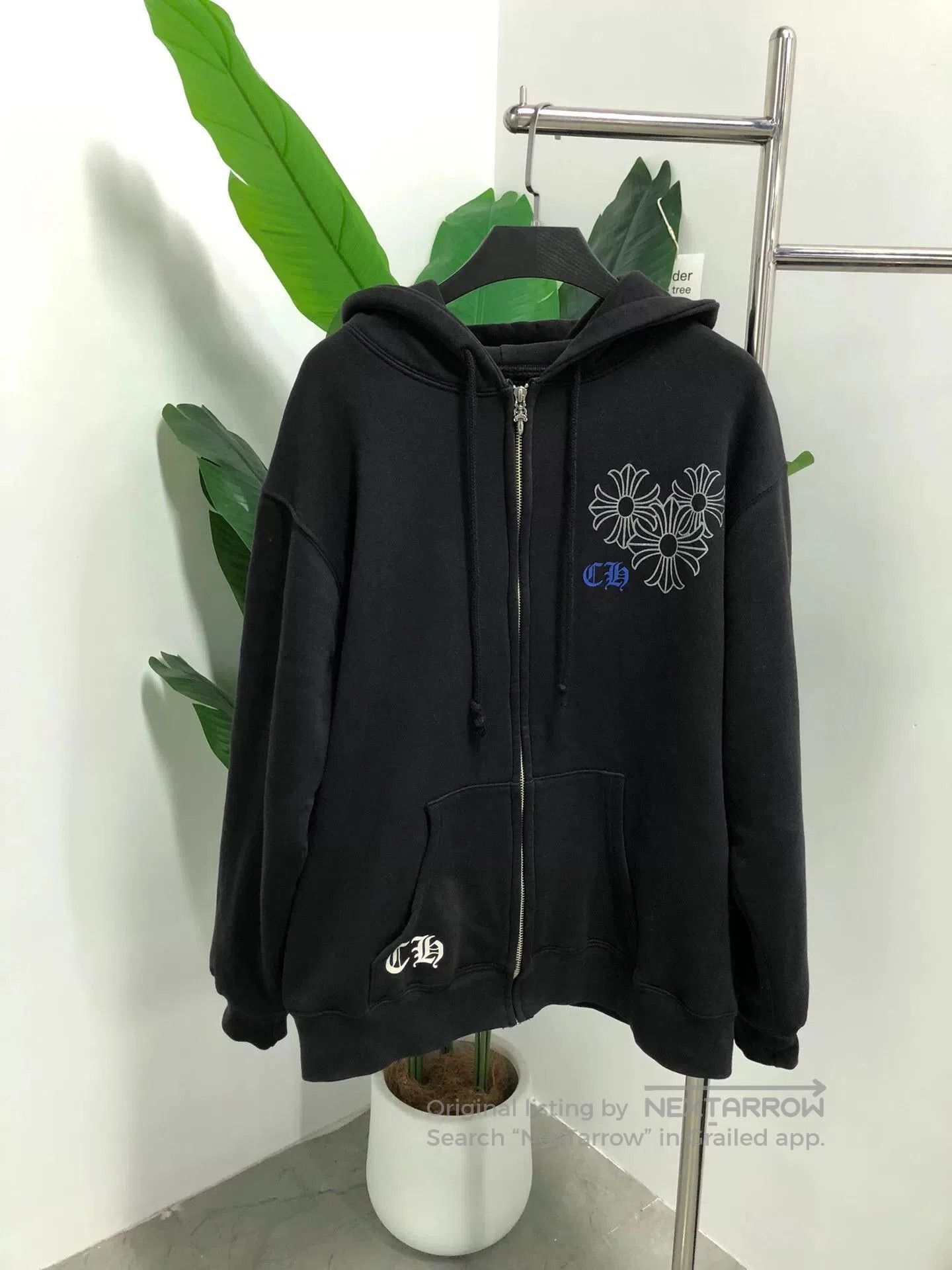 Chrome Hearts chrome hearts black hooded sweatshirt with graphics. Size US L / EU 52-54 / 3 - 1 Thumbnail