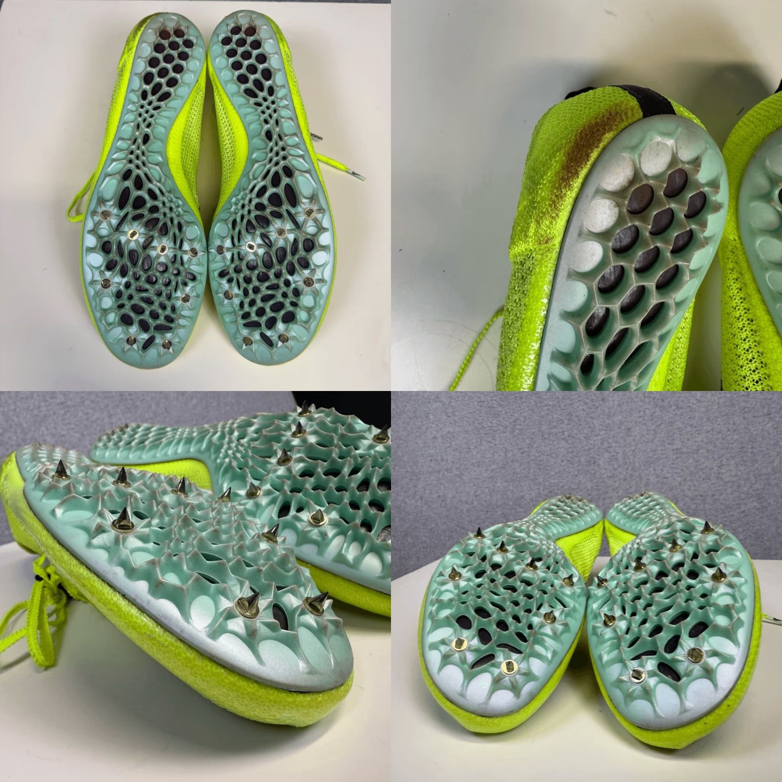 Nike Nike Zoom Superfly Elite 2 Track Cleats Men 12.5 Green DR9923-700 Size US 13 / EU 46 - 8 Thumbnail