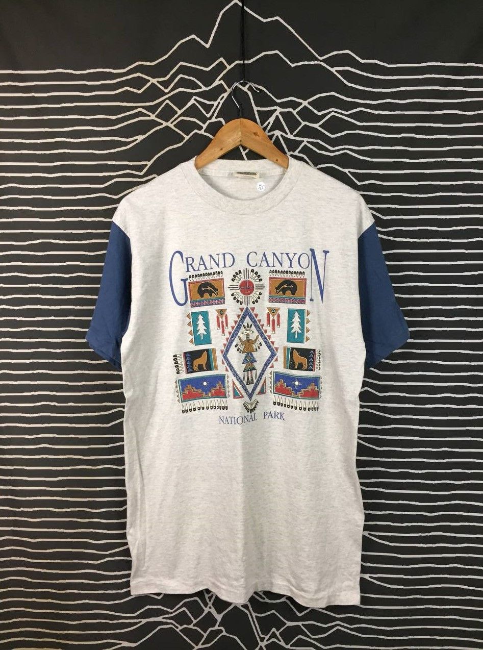 Vintage Vtg 90s Grand Canyon National Park Single Stitch Tee Size US M / EU 48-50 / 2 - 2 Thumbnail