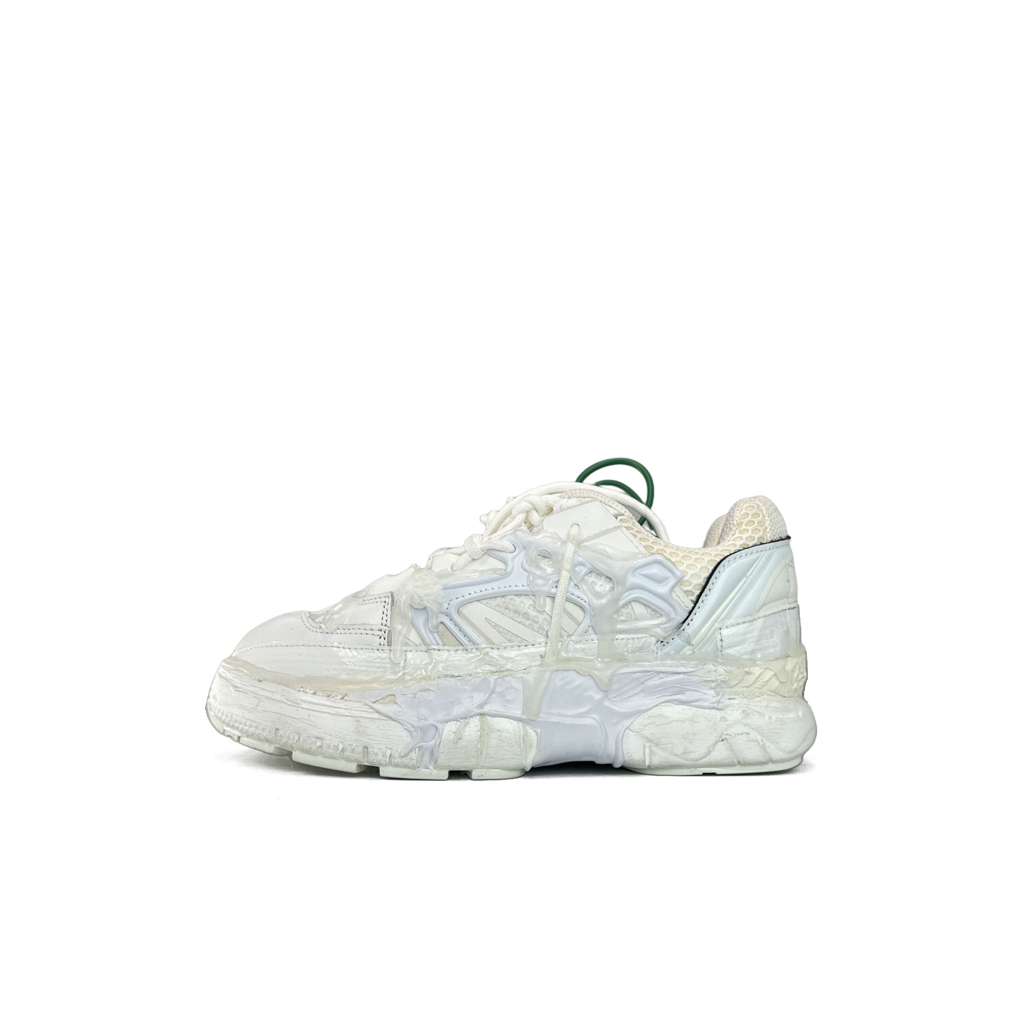 Maison Margiela Maison Margiela White Fusion Low-Top Sneakers Size 35 Size US 5 / IT 35 - 1 Thumbnail