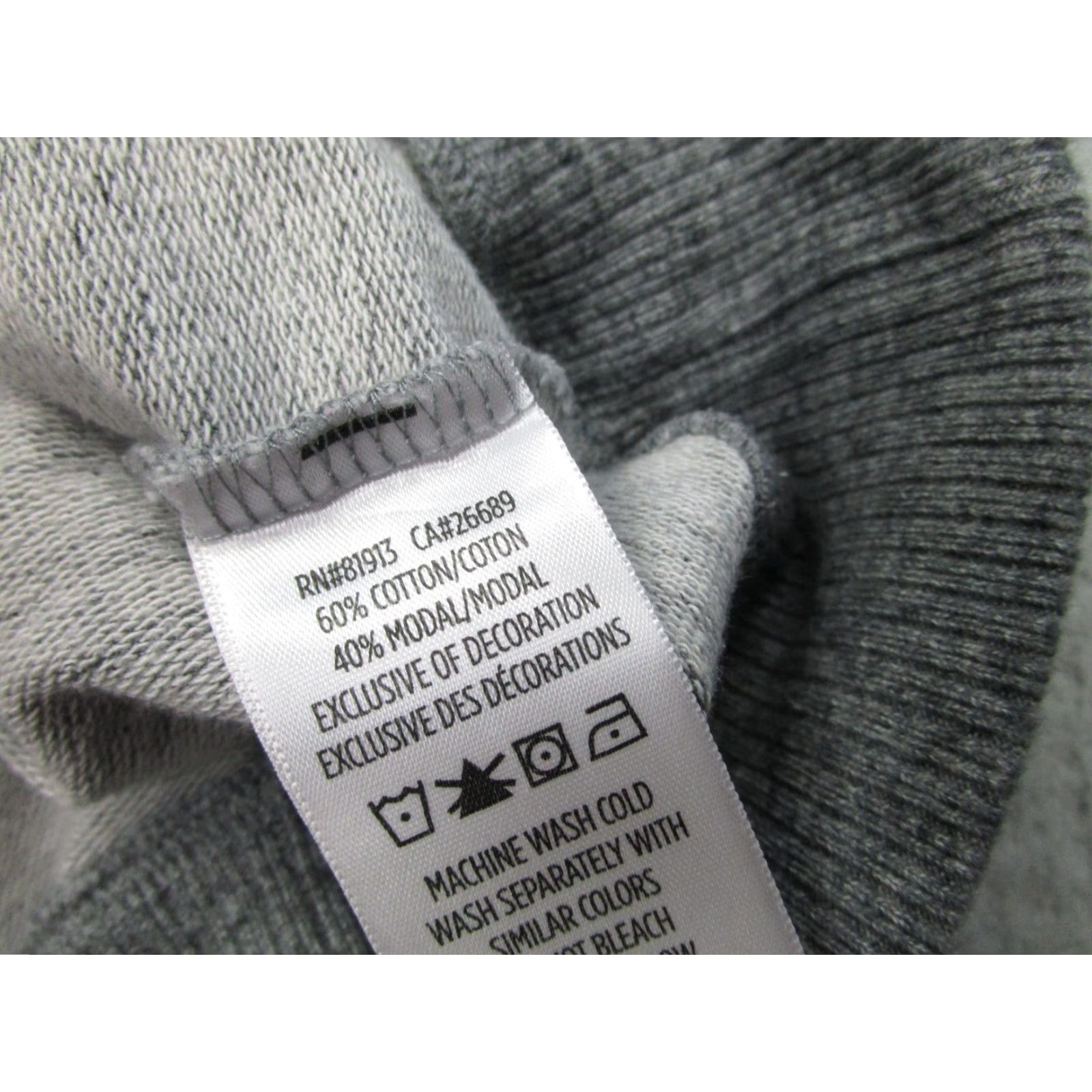 Robert Graham Robert Graham Hoodie Men M Gray Pullover 1/4 Zip Hooded Pockets Logo Sweater Sweatshirt Classic Knit Size US M / EU 48-50 / 2 - 6 Thumbnail