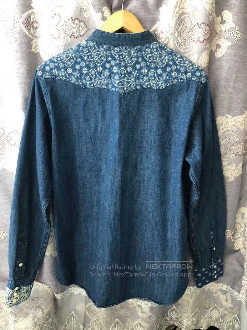 Needles Needles Plaid Cashmere Neckline Jeans Size US M / EU 48-50 / 2 - 2 Thumbnail