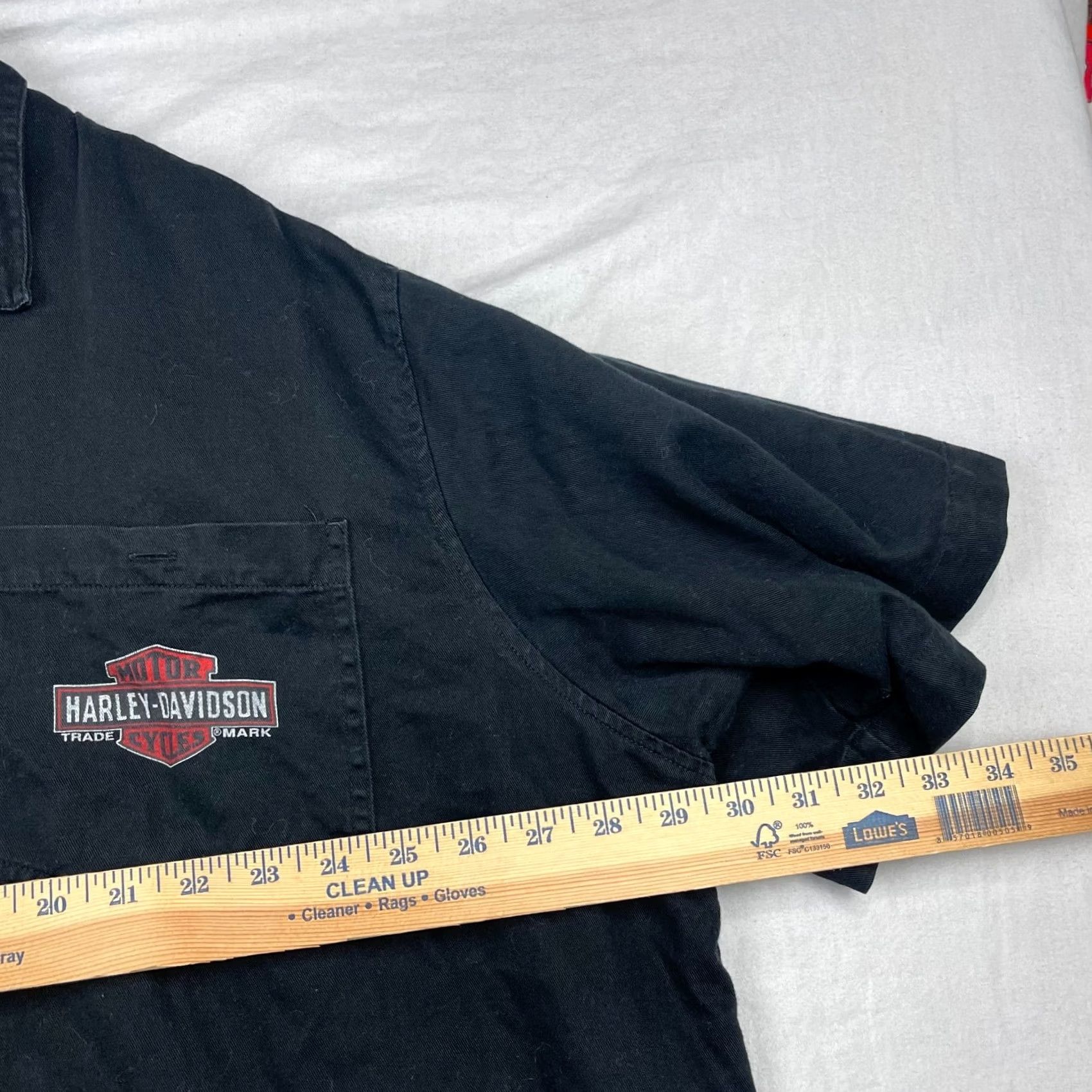 Harley Davidson Harley-Davidson Shirt Mens 3XL Genuine Oil Mechanic Button Up Motorcycle Biker Size US XXL / EU 58 / 5 - 7 Thumbnail