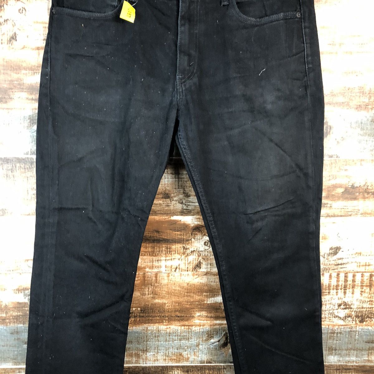 Levi's × Vintage DL Levis Black Denim Pants #C087 Size US 35 - 5 Thumbnail