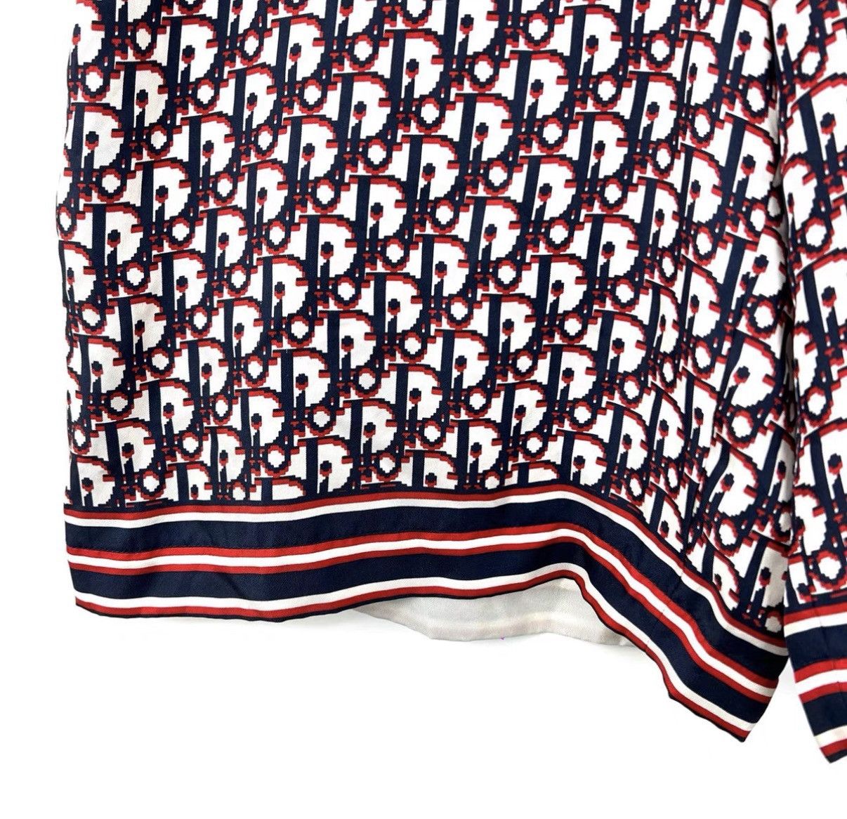 Dior Dior Classic Oblique Full Logo Silk Shorts K12 Size 32" / US 10 / IT 46 - 5 Thumbnail