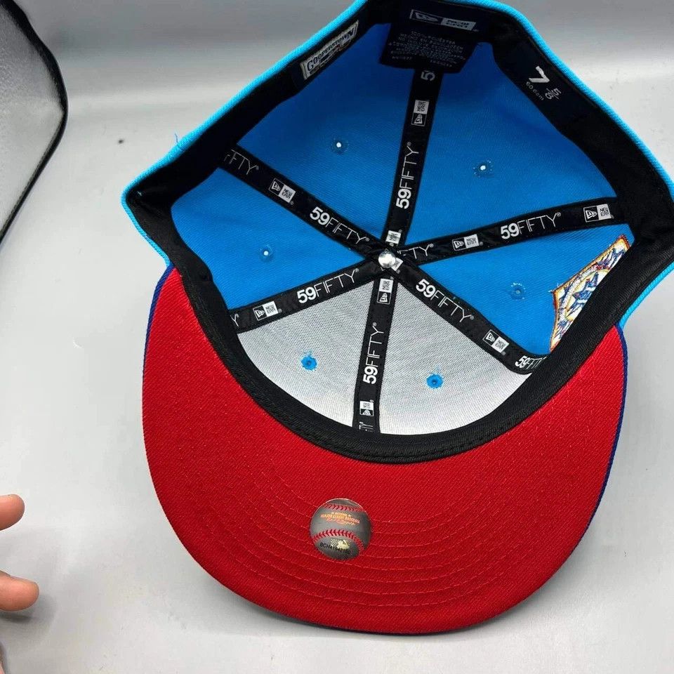 New Era Houston Astros Hat Men 7 5/8 59Fifty New Era MLB Fitted Cap Size ONE SIZE - 2 Thumbnail