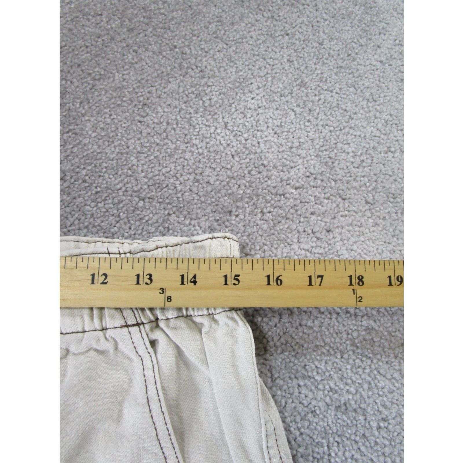 Urban Outfitters VINTAGE Urban Outfitters BDG Jeans Straight Denim Cargo Beige Women 31 High Rise Regular 31 Beige Womens Jeans 90s/2000s Style Size 24" / US 00 / IT 34 - 7 Thumbnail