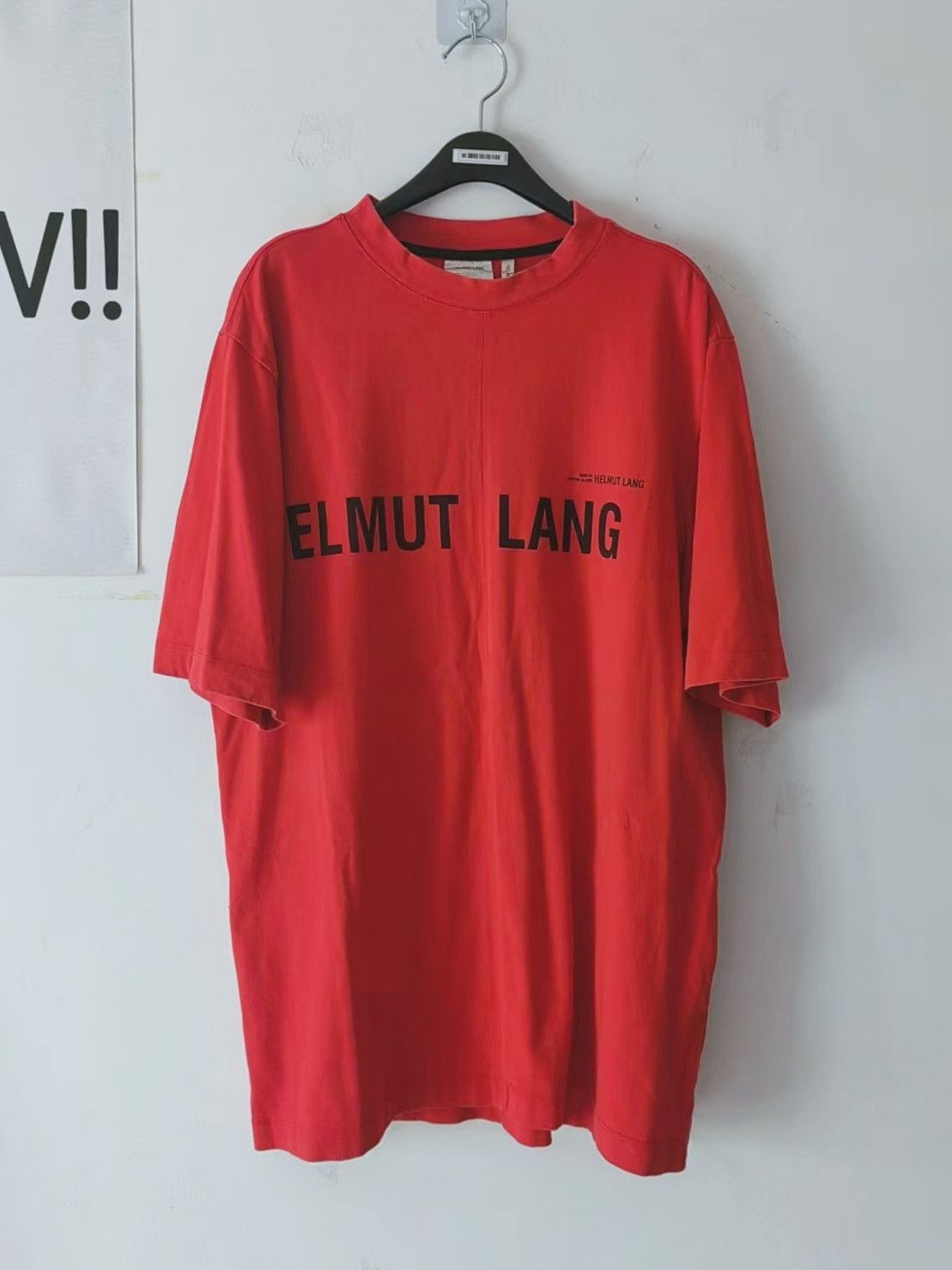 Helmut Lang Shayne Oliver SS18 slogan T-shirt Size US M / EU 48-50 / 2 - 1 Thumbnail