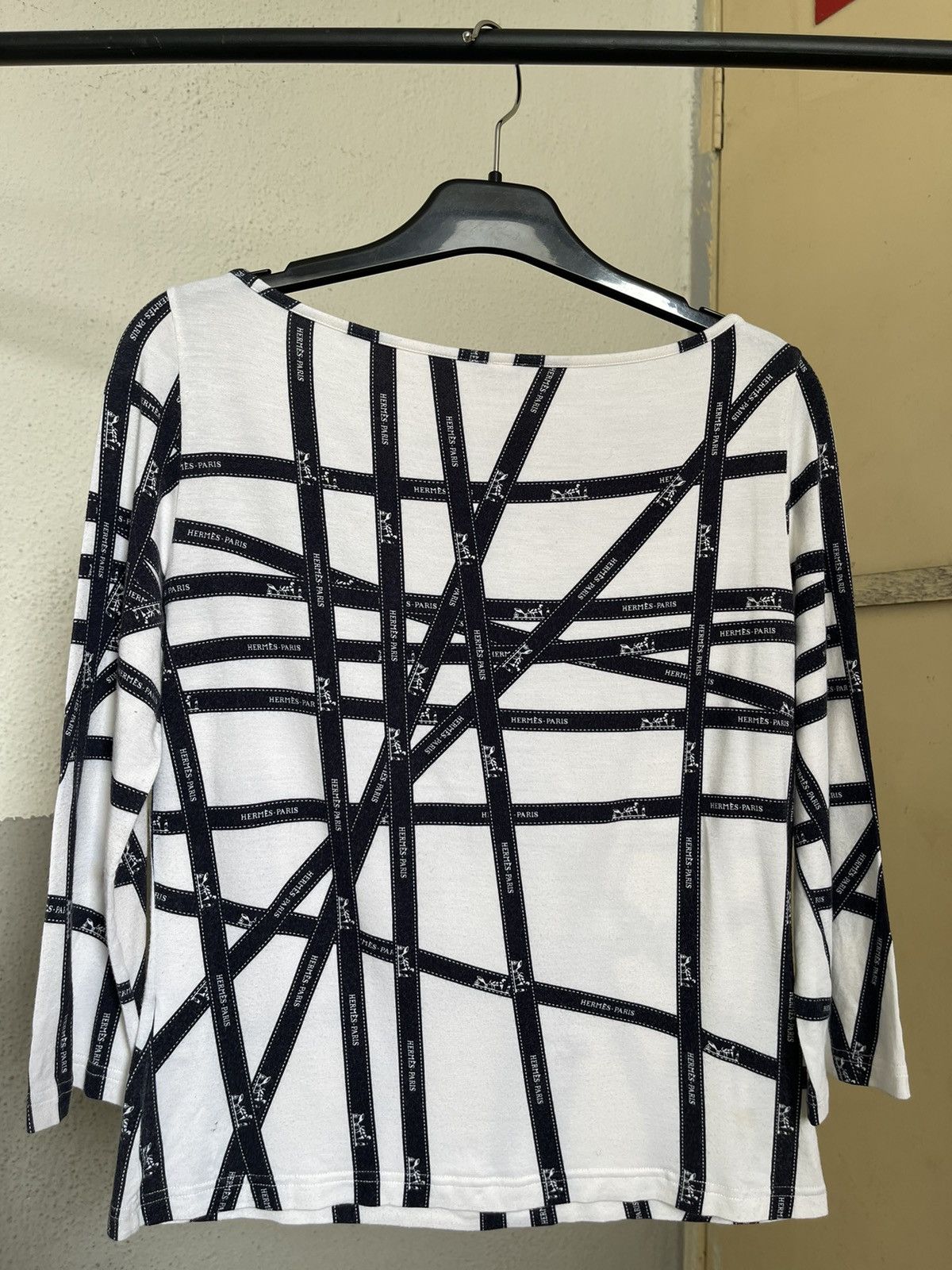 Hermes Hermes Paris Ribbon Longsleeve Margiela Size L / US 10 / IT 46 - 2 Thumbnail