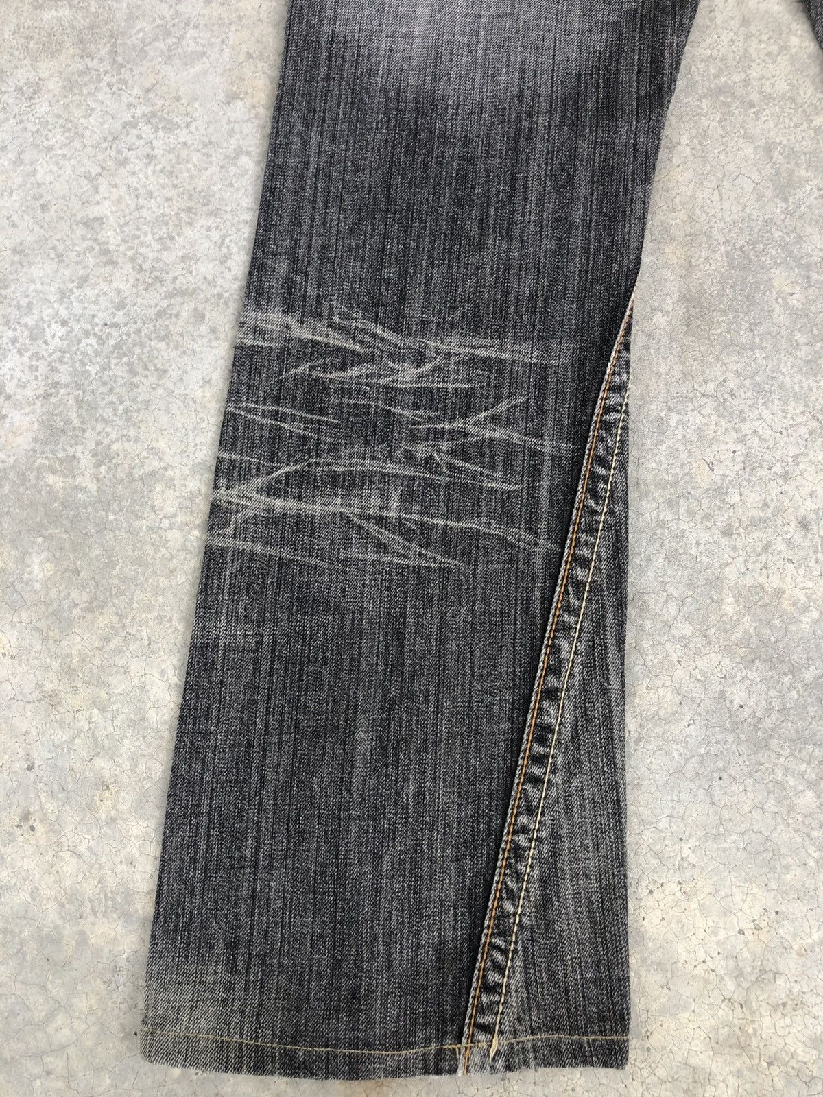 semanticdesign Semantic Design Flared Jeans Distressed Jeans Size US 32 / EU 48 - 11 Thumbnail